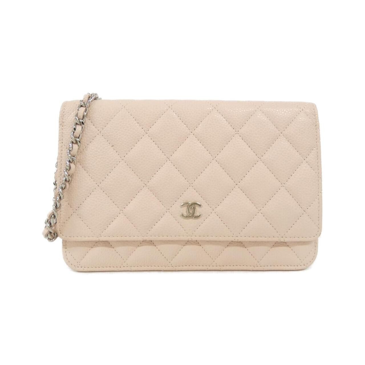 Chanel Chanel Chanel Timeless Classic Caviar Skin Wallet Leather Shoulder DUTY FREE for USA Size ONE SIZE - 1 Thumbnail