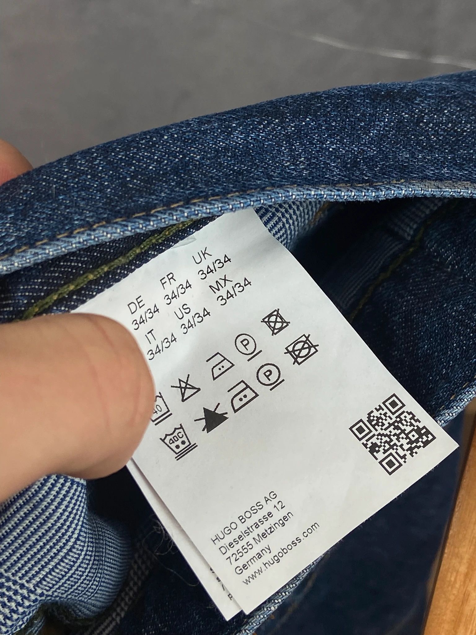 Wrangler Wrangler Blue Denim Jeans M Straight Fit USA Style Size US 34 / EU 50 - 6 Thumbnail