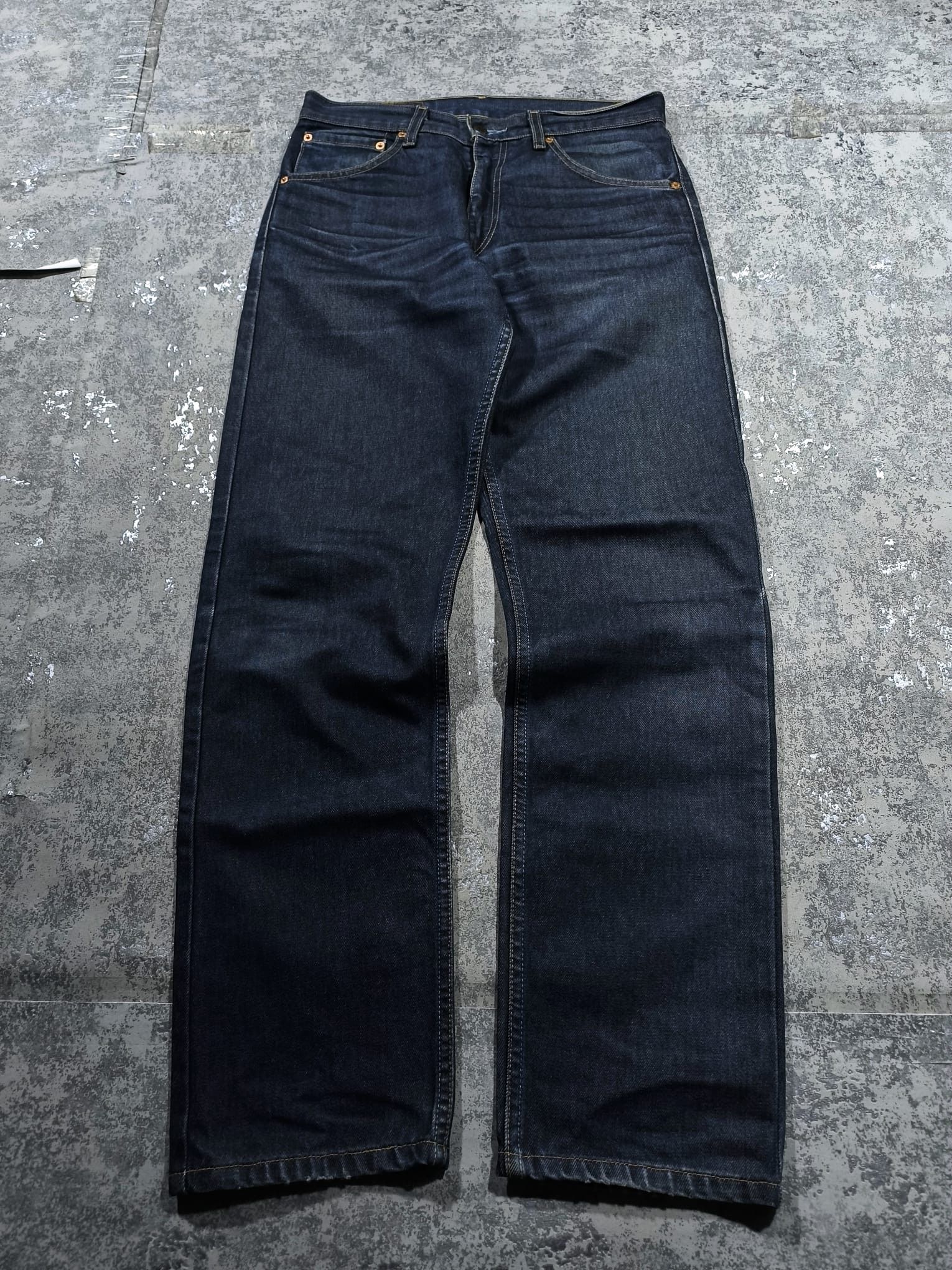 Levi's Vintage Clothing levis 521 shadow faded textured straight jeans Size US 30 / EU 46 - 5 Thumbnail