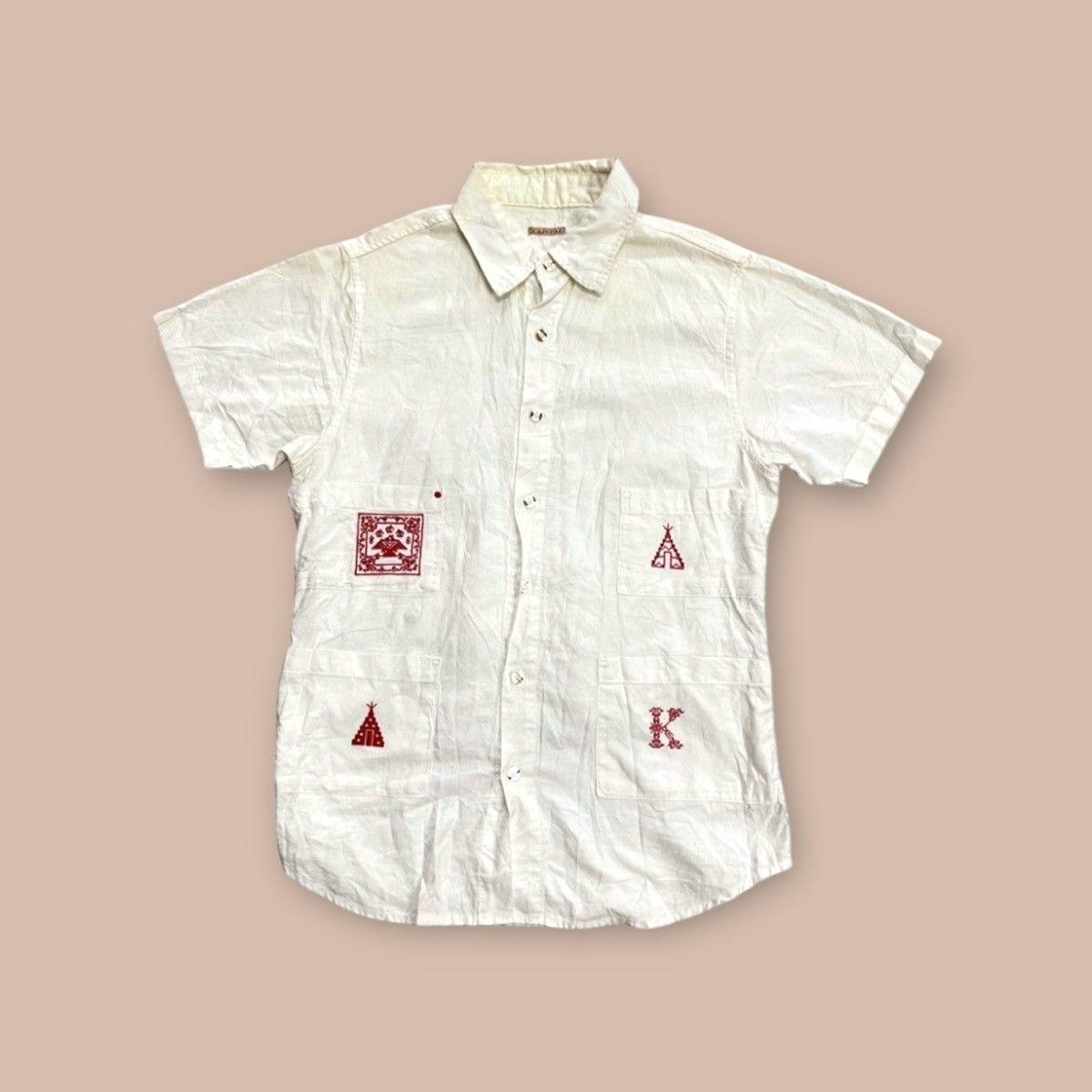 Kapital Kapital Native Embroidery Button up Shirt Size US S / EU 44-46 / 1 - 1 Thumbnail