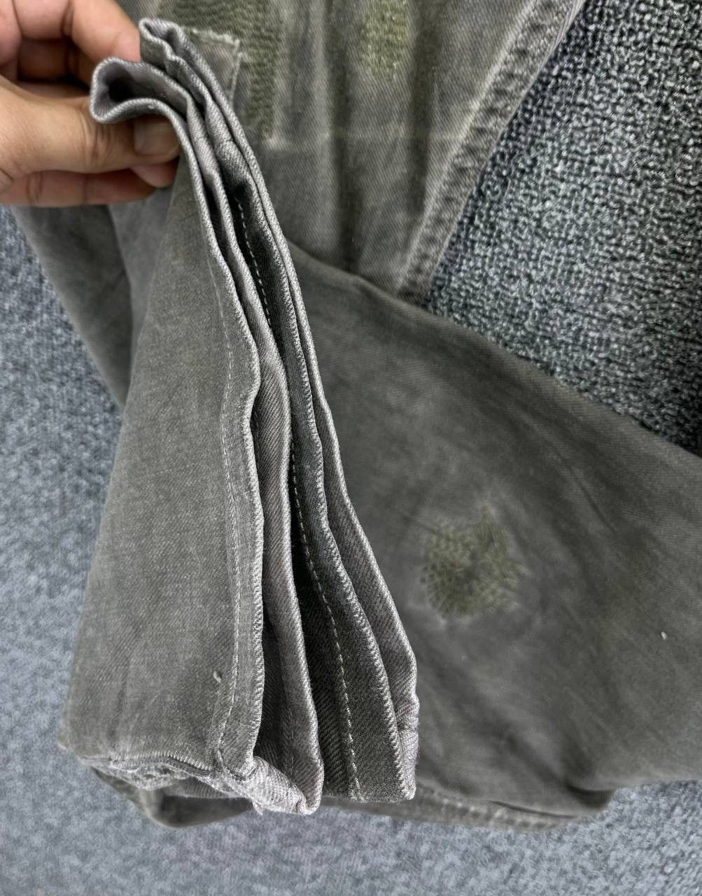 Japanese Brand Vintage 291295 Homme Punk Rare Trashed Jeans Denim Pants Size US 32 / EU 48 - 13 Thumbnail