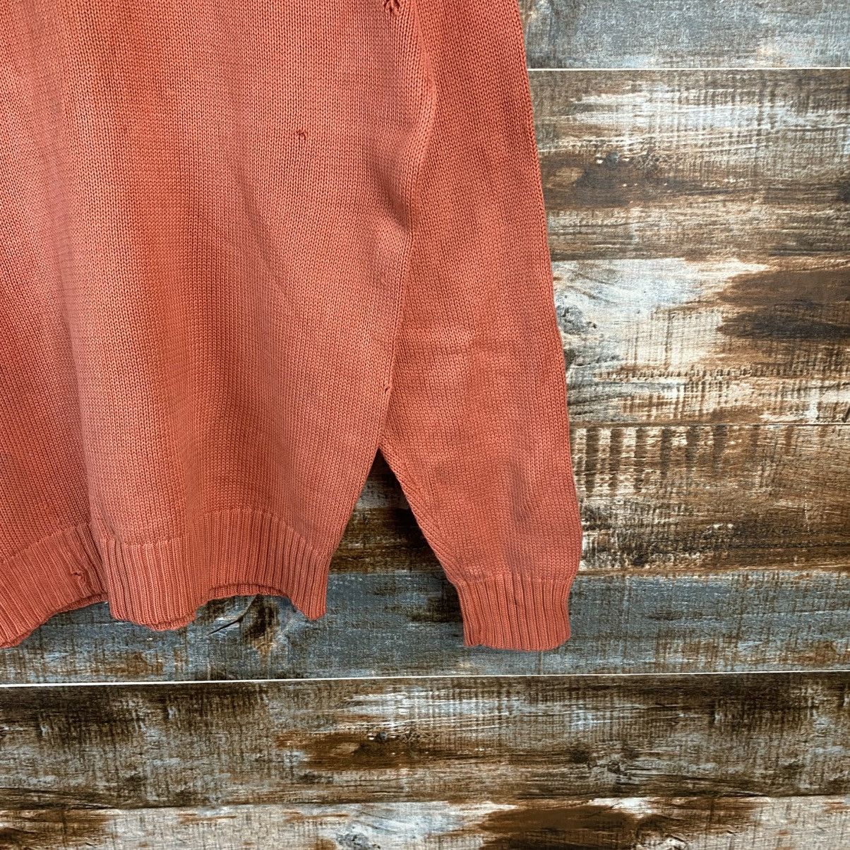 Vintage DL Uniqlo Vintage worn ripped distressed Sweaters #C1195 Size US M / EU 48-50 / 2 - 8 Thumbnail