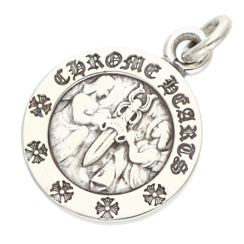 Chrome Hearts Chrome Hearts Angel Medal Charm Necklace V2 Size ONE SIZE - 1 Thumbnail