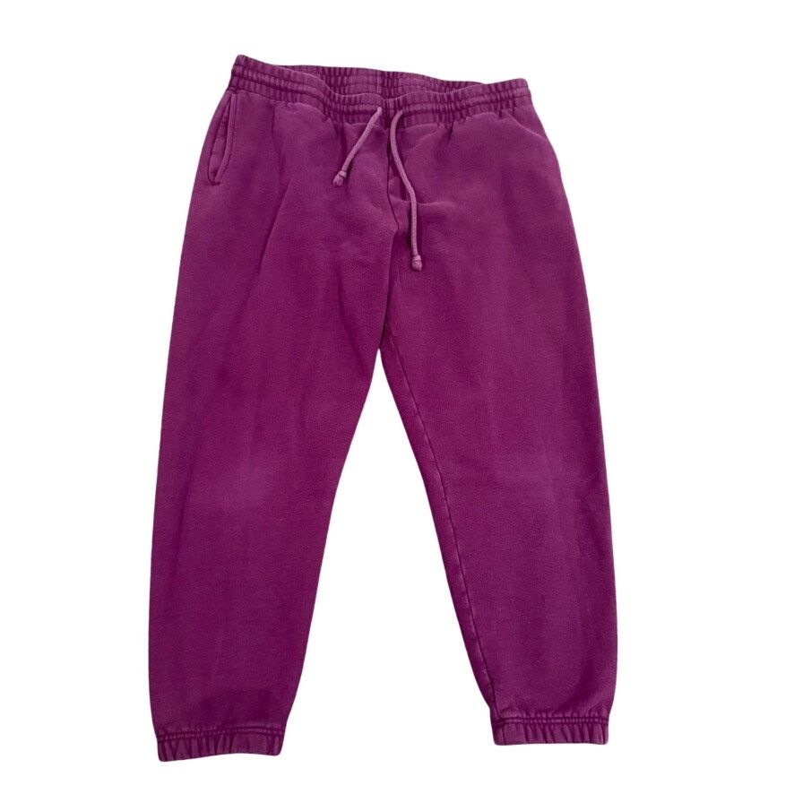 Aritzia Aritzia TNA Cozy Fleece Perfect Sweatpant in Purple, Size XL Size 34" / US 12 / IT 48 - 1 Thumbnail