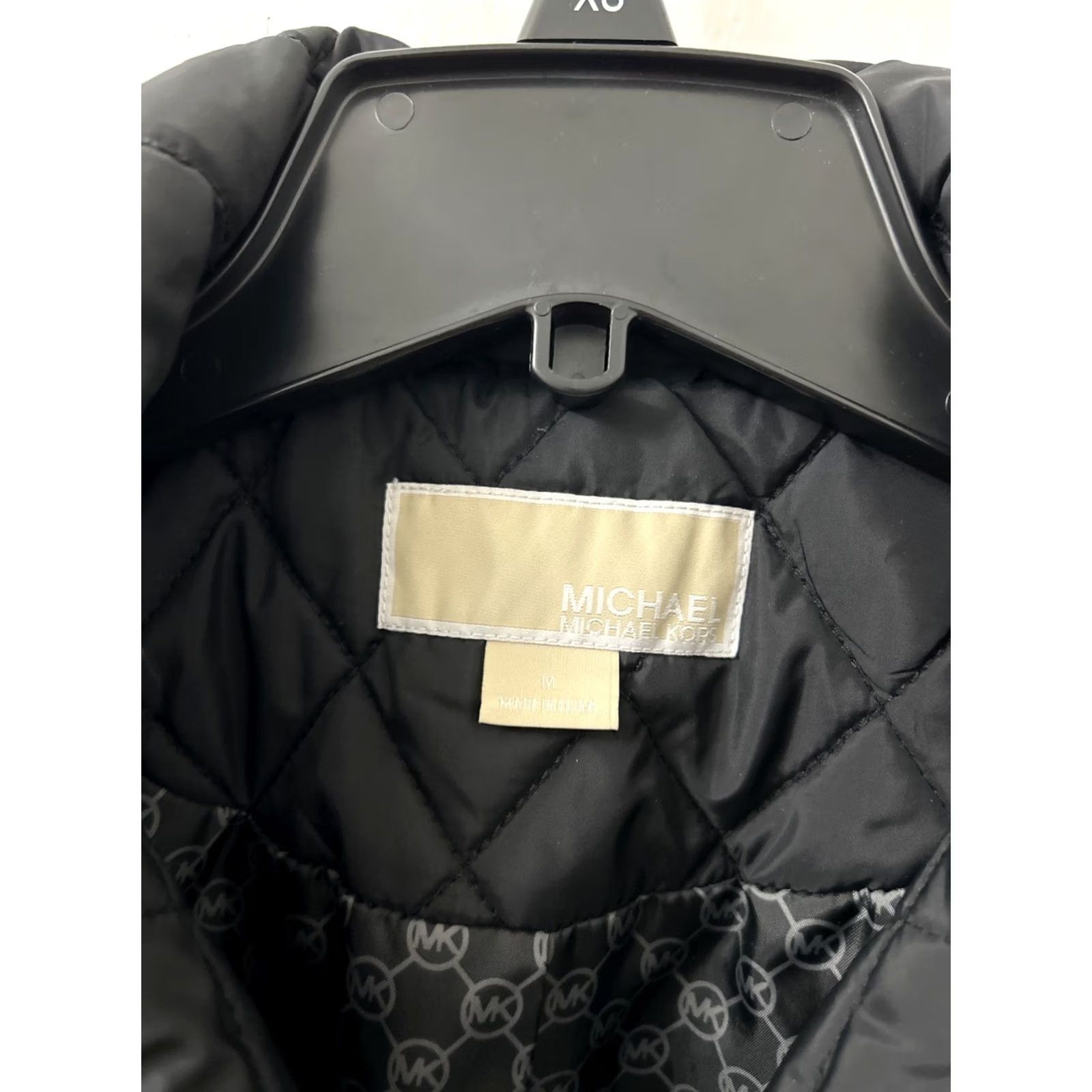 Michael Kors Michael Kors Quilted Jacket Womens M Black Coat Puffer Lined Pockets Monogram Size M / US 6-8 / IT 42-44 - 6 Thumbnail