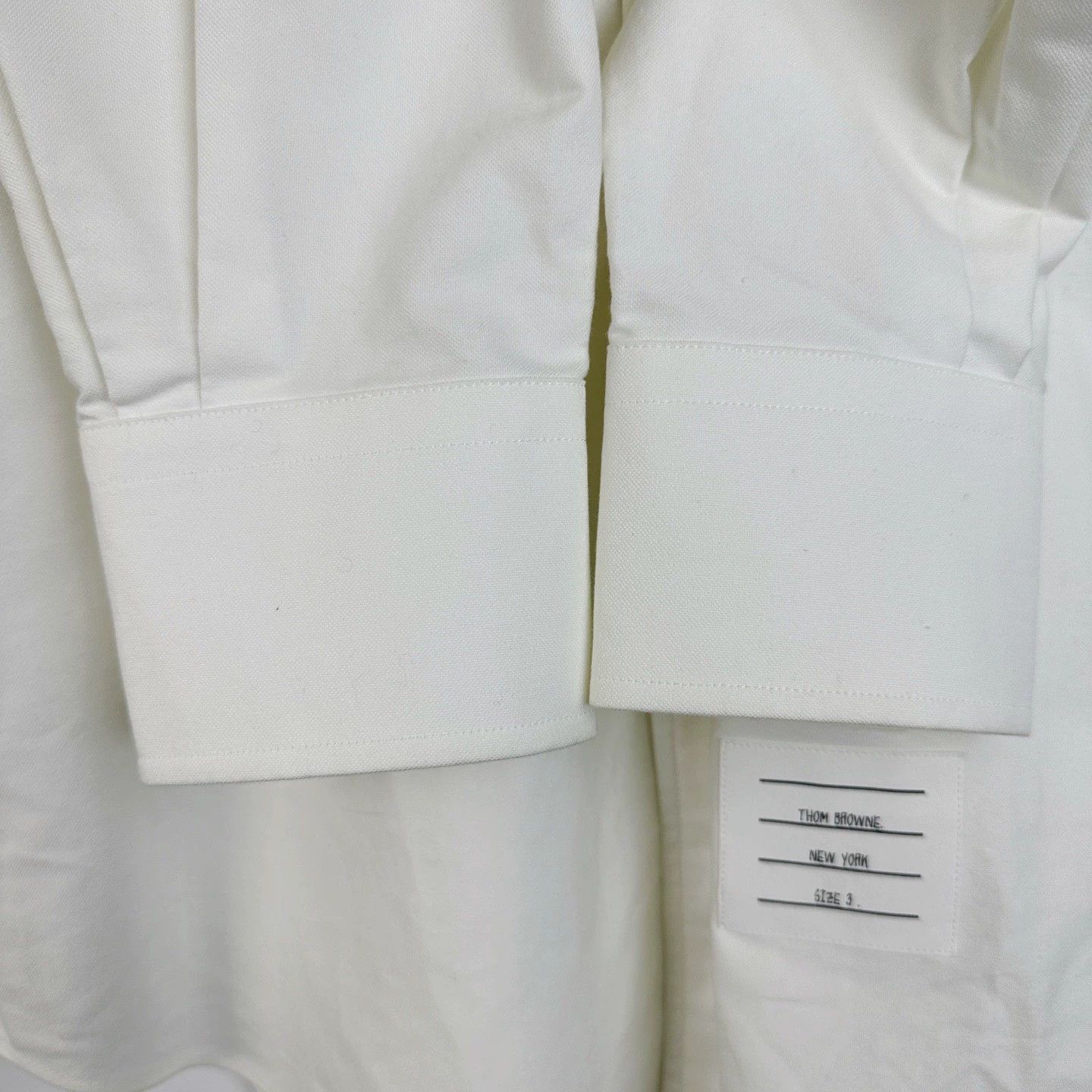 Thom Browne/TB Double Sleeve Three-Stripe Shirt