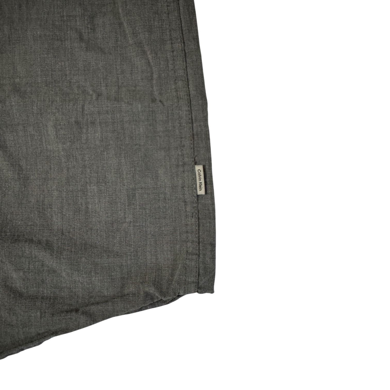 Calvin Klein Calvin Klein Men’s Button Down Long-Sleeved Gray Shirt XL Size US XL / EU 56 / 4 - 4 Thumbnail