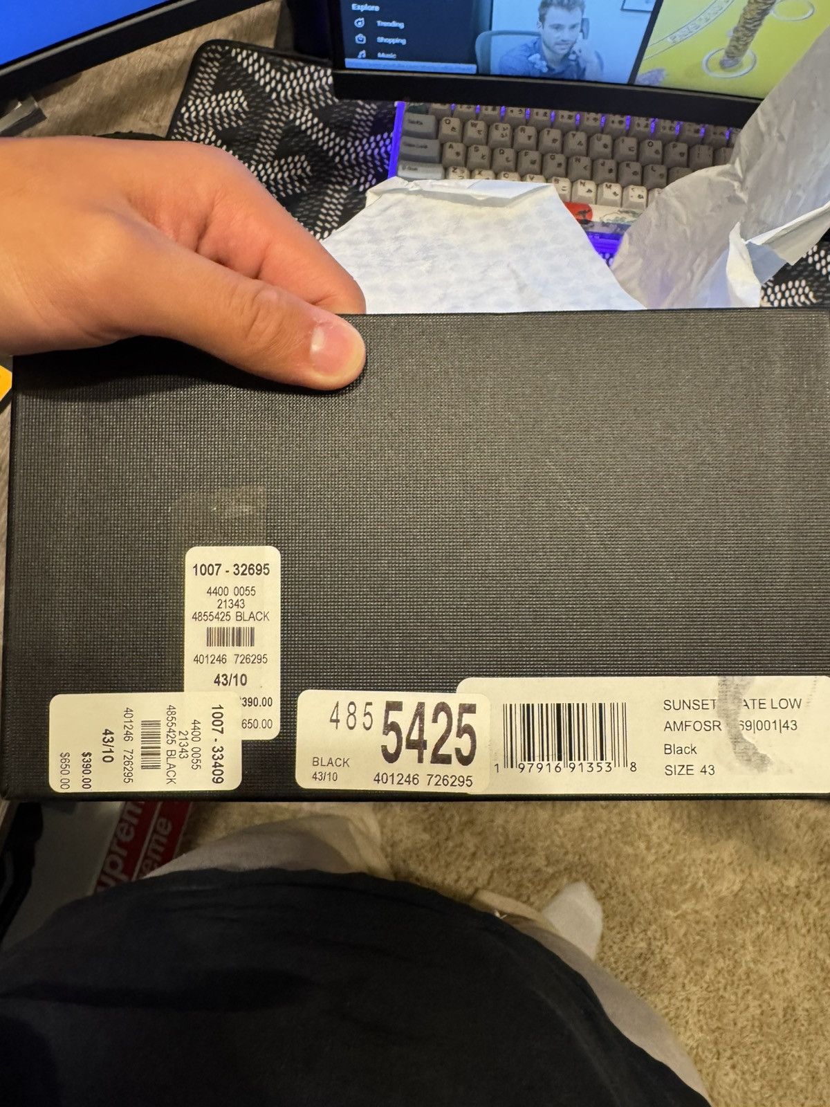 Amiri Leopard Sunset Skate Low Size US 10 / EU 43 - 7 Thumbnail