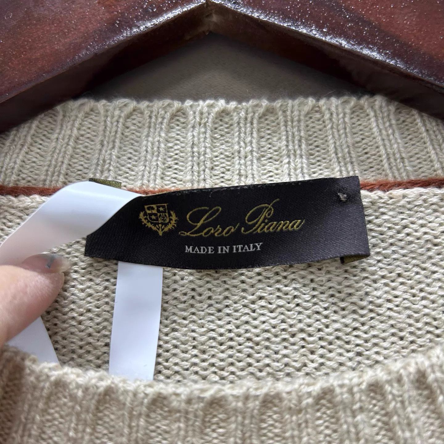 Loro Piana Loro Piana 99 New Cable Knit Thick Cashmere Sweater 50 Size US M / EU 48-50 / 2 - 3 Thumbnail