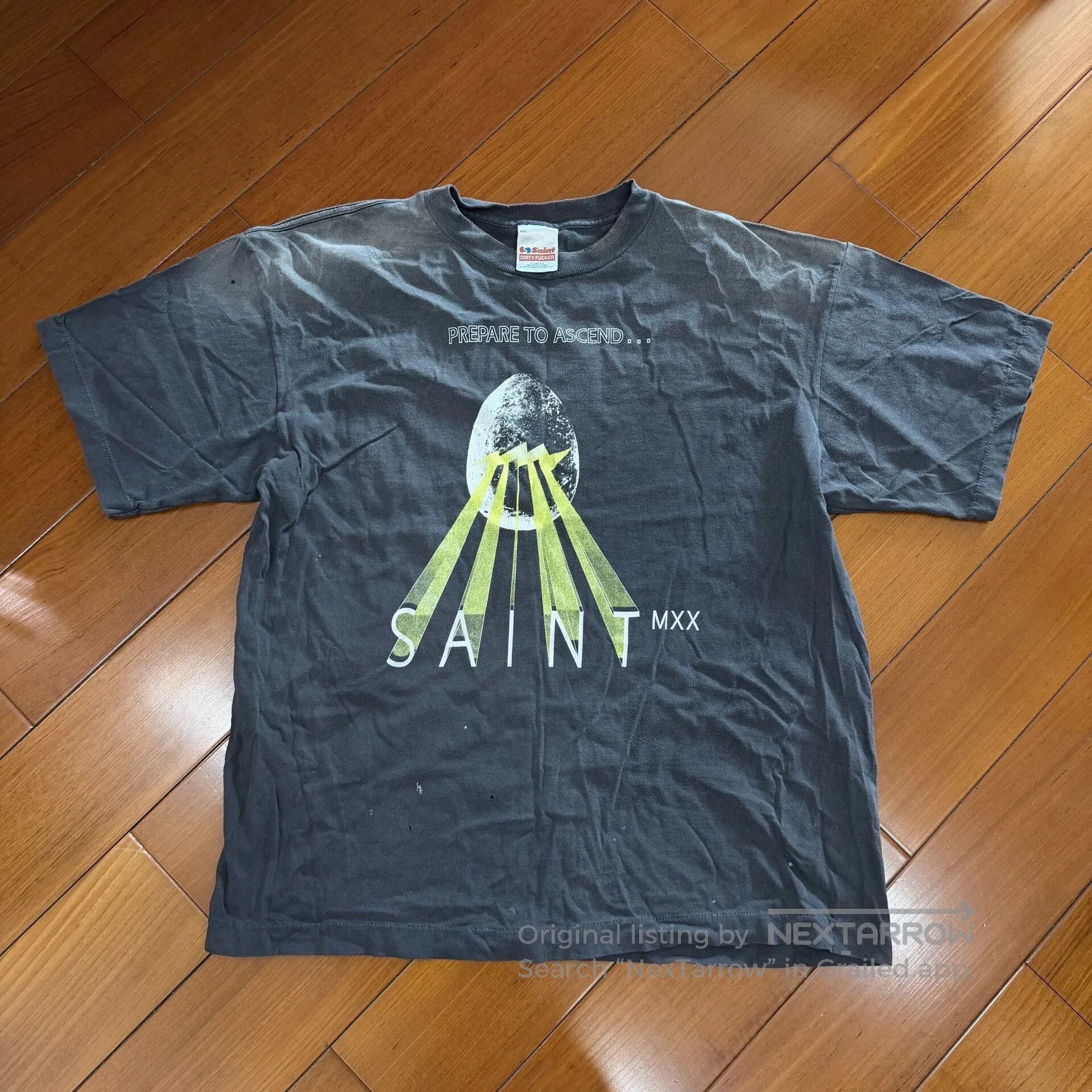 Saint Michael Saint Michael Washed Distressed Dinosaur Egg T. Size US L / EU 52-54 / 3 - 1 Thumbnail