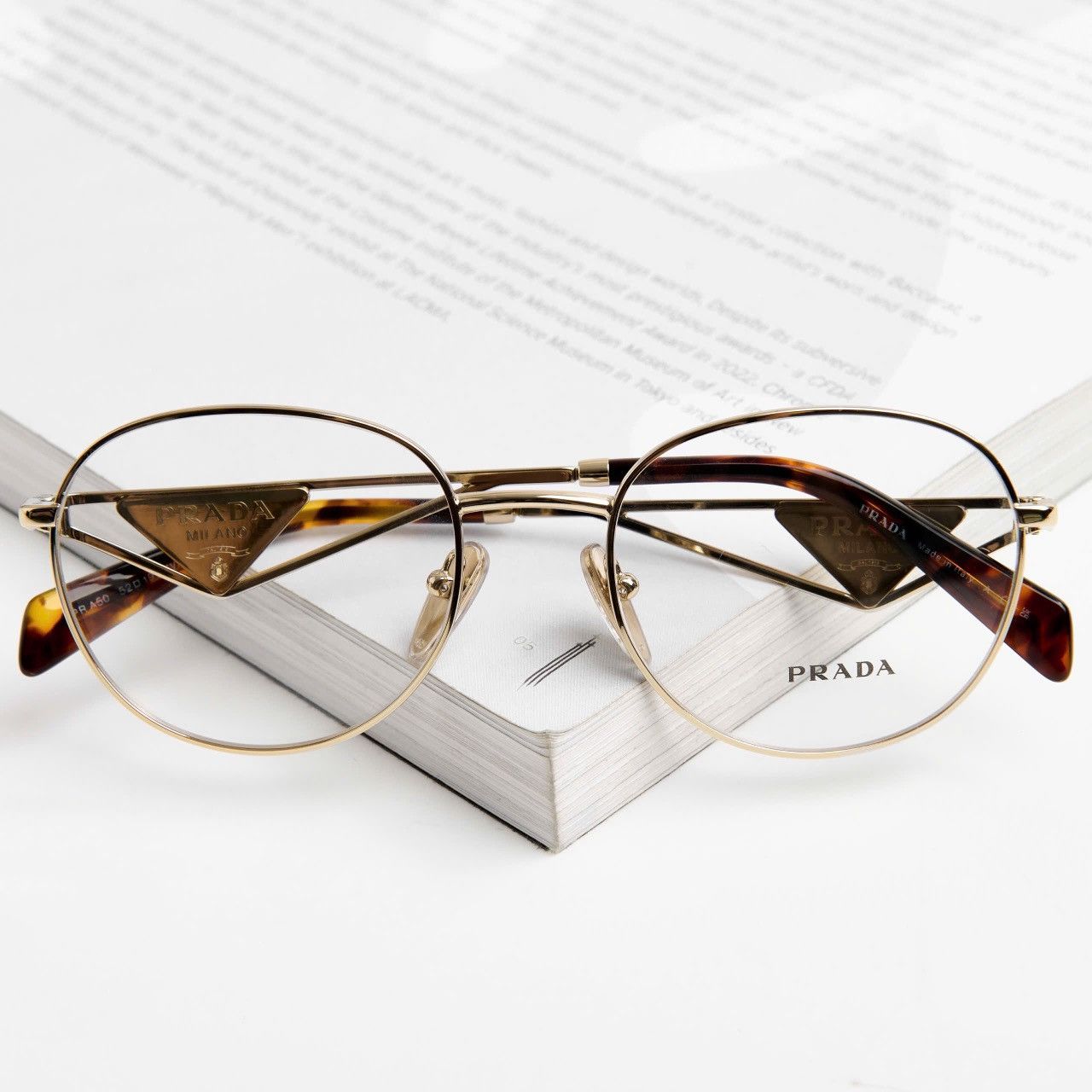 Prada PRADA 0PR A50V ZVN1O1 GLASSES Size ONE SIZE - 6 Thumbnail