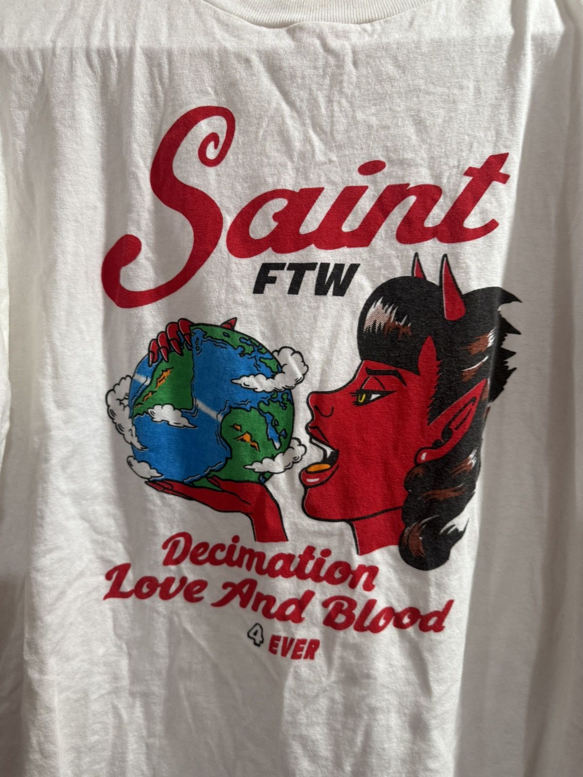 Saint Michael Saint Michael Saint Devil FTW Love Size Small Size US S / EU 44-46 / 1 - 2 Thumbnail