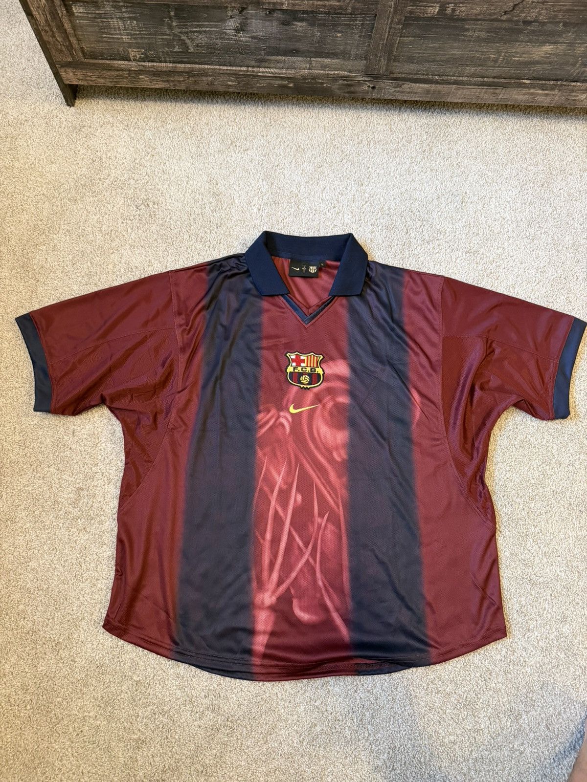 Nike Cactus Jack x FC Barcelona Retro Jersey Travis Scott