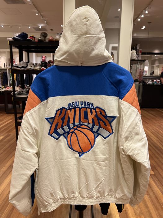 Kith for the New York Knicks Quarter Zip Anorak - Silk