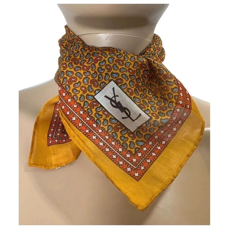 Yves Saint Laurent Scarf, YSL Size ONE SIZE - 4 Thumbnail
