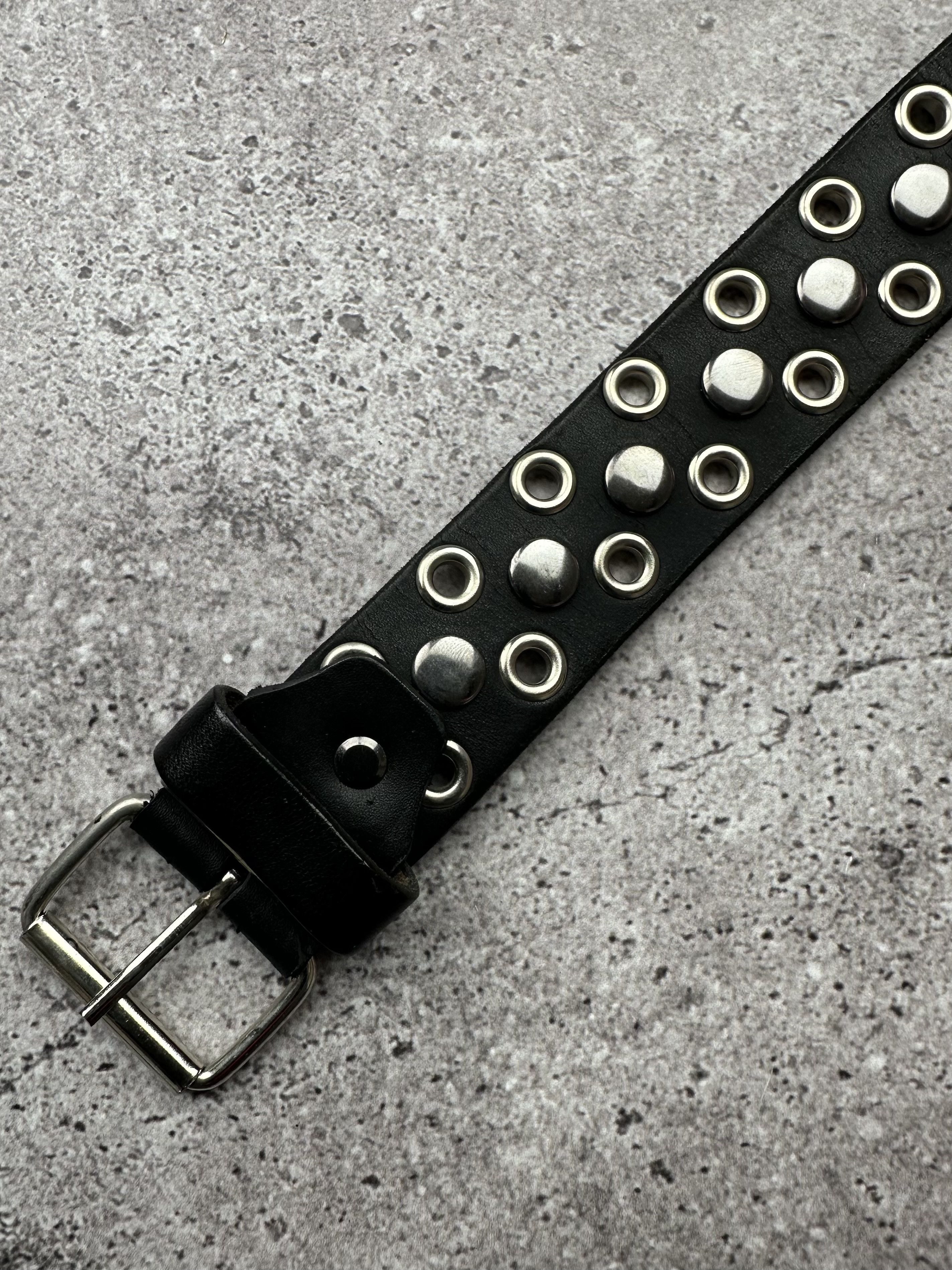 Hysteric Glamour Hysteric Glamour Chaos metal buckle leather studd