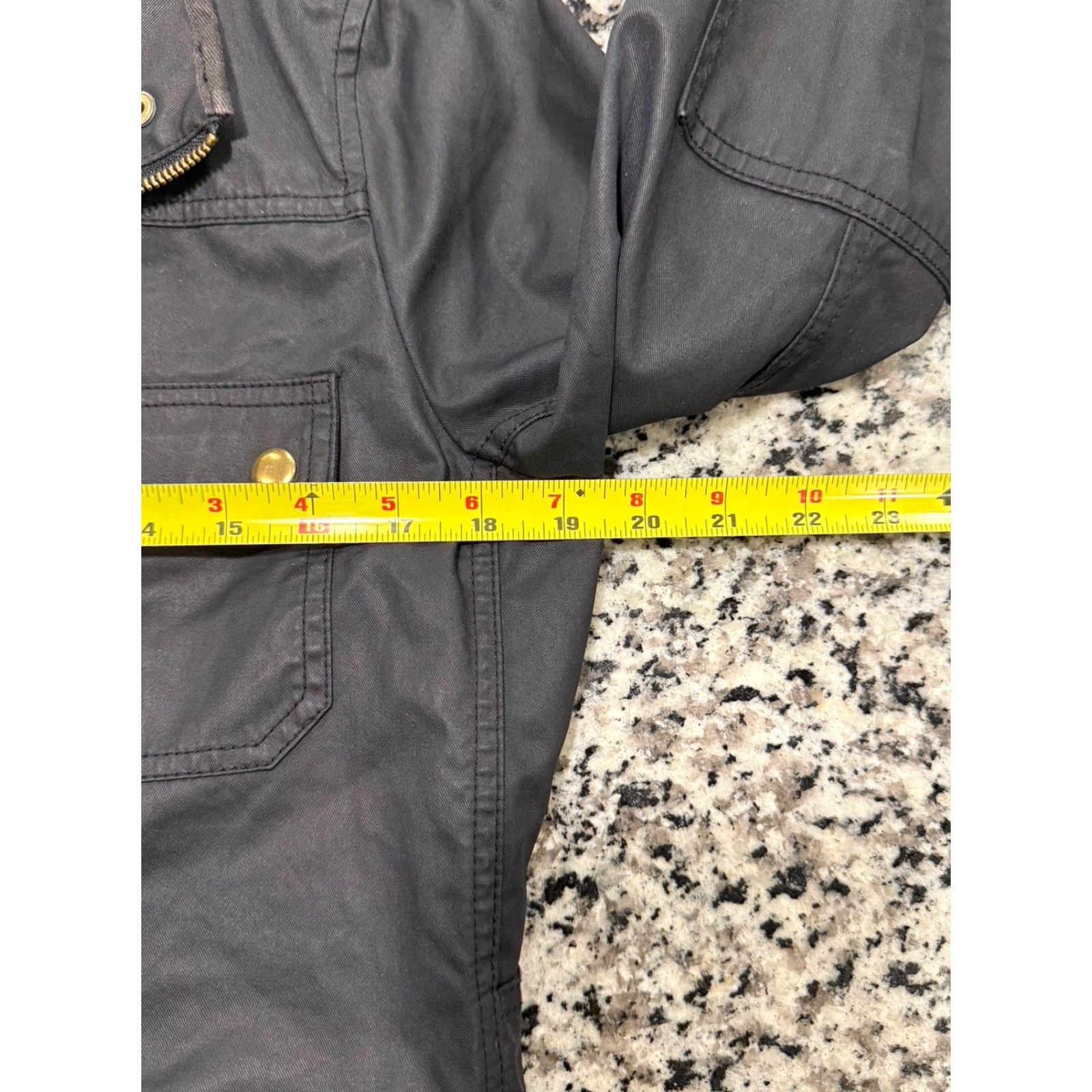 J.Crew J. Crew Relaxed Field Barn Jacket Women M Black Military Utility Preppy Army Size M / US 6-8 / IT 42-44 - 3 Thumbnail