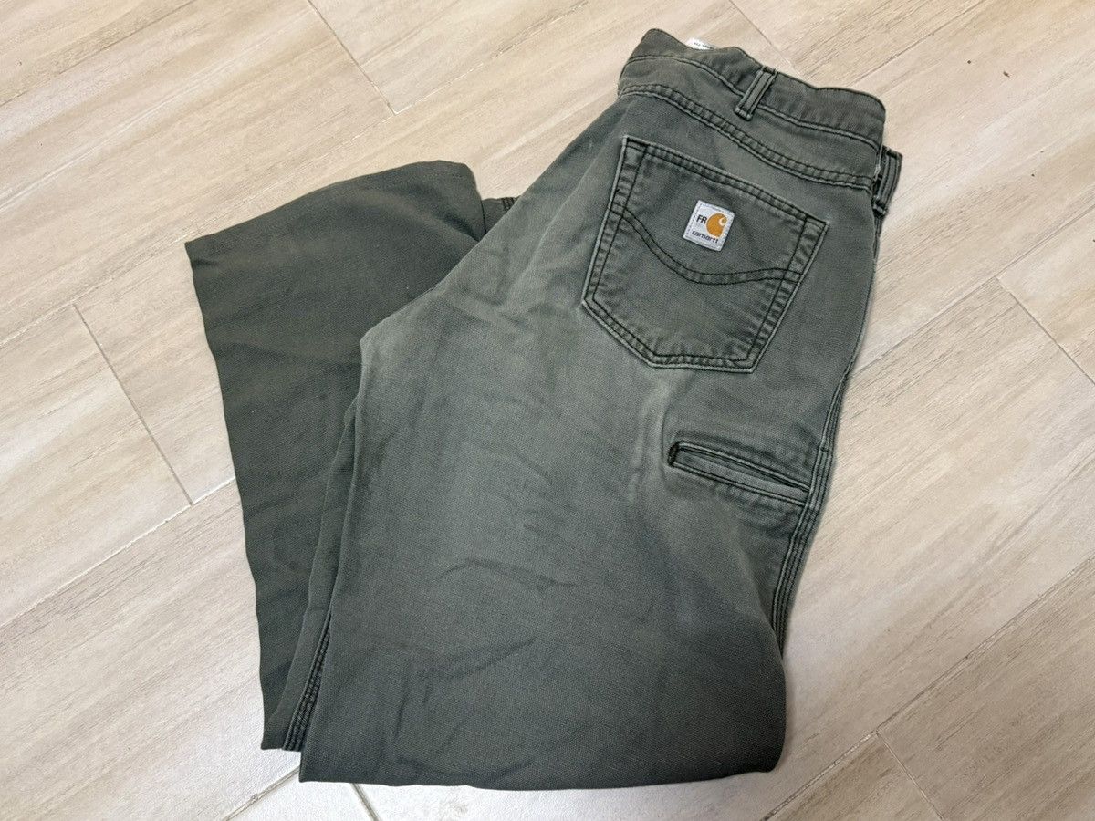 Carhartt Carhartt FR Loose Fit Pants Moss Green 36x30 Size US 36 / EU 52 - 1 Thumbnail