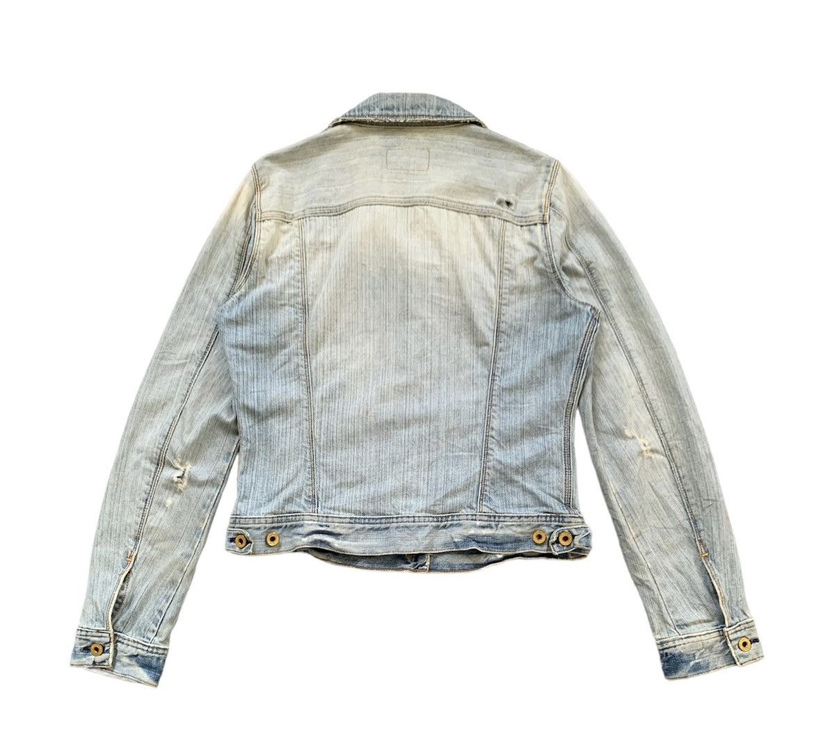 Polo Ralph Lauren Ralph Lauren Polo Jeans Co Distress Denim Jacket Size M / US 6-8 / IT 42-44 - 2 Thumbnail