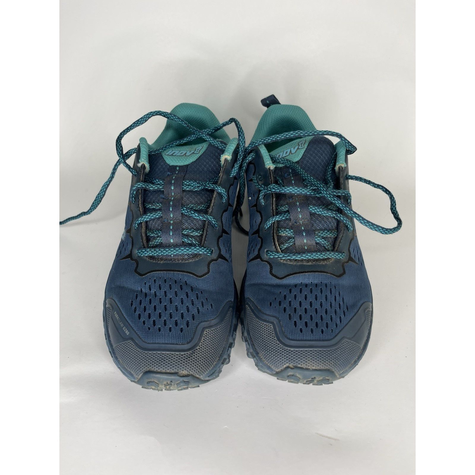 8 by YOOX inov 8 Blue Synthetic Athletic Gym Running Lace Up Shoes Wom Size US 9 / IT 39 - 2 Thumbnail
