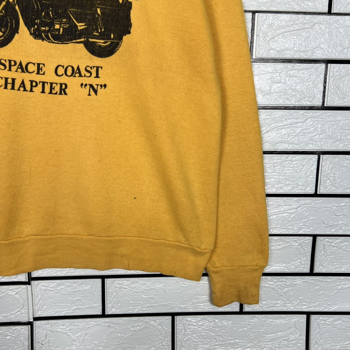 Vintage 80's SPACE COAST CHAPTER N Motorcycle Sweatshirt #4019-C183 Size US M / EU 48-50 / 2 - 7 Thumbnail