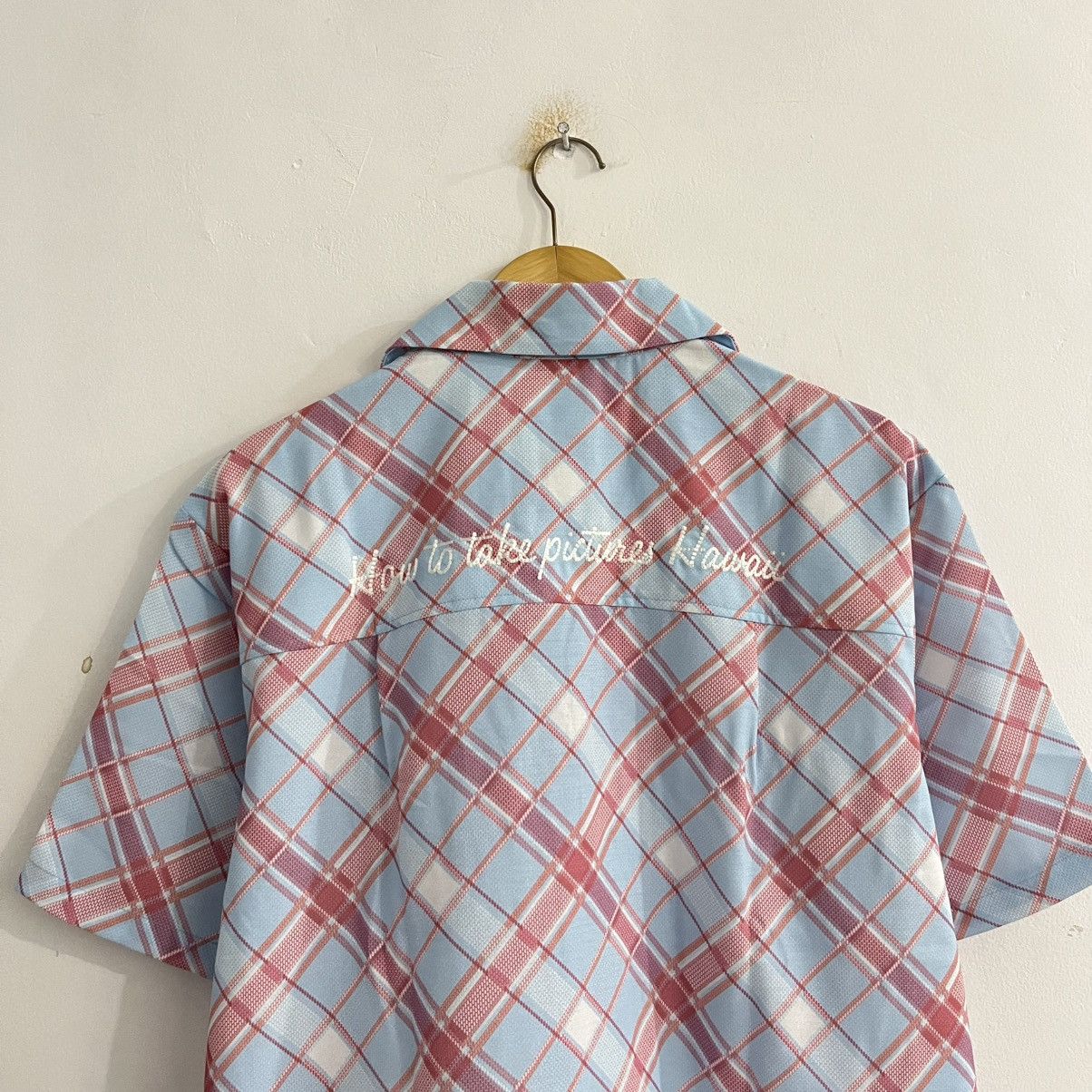 Kodak Kodak - Plaid Opencollar Short Sleeve Button Up Size US L / EU 52-54 / 3 - 6 Thumbnail