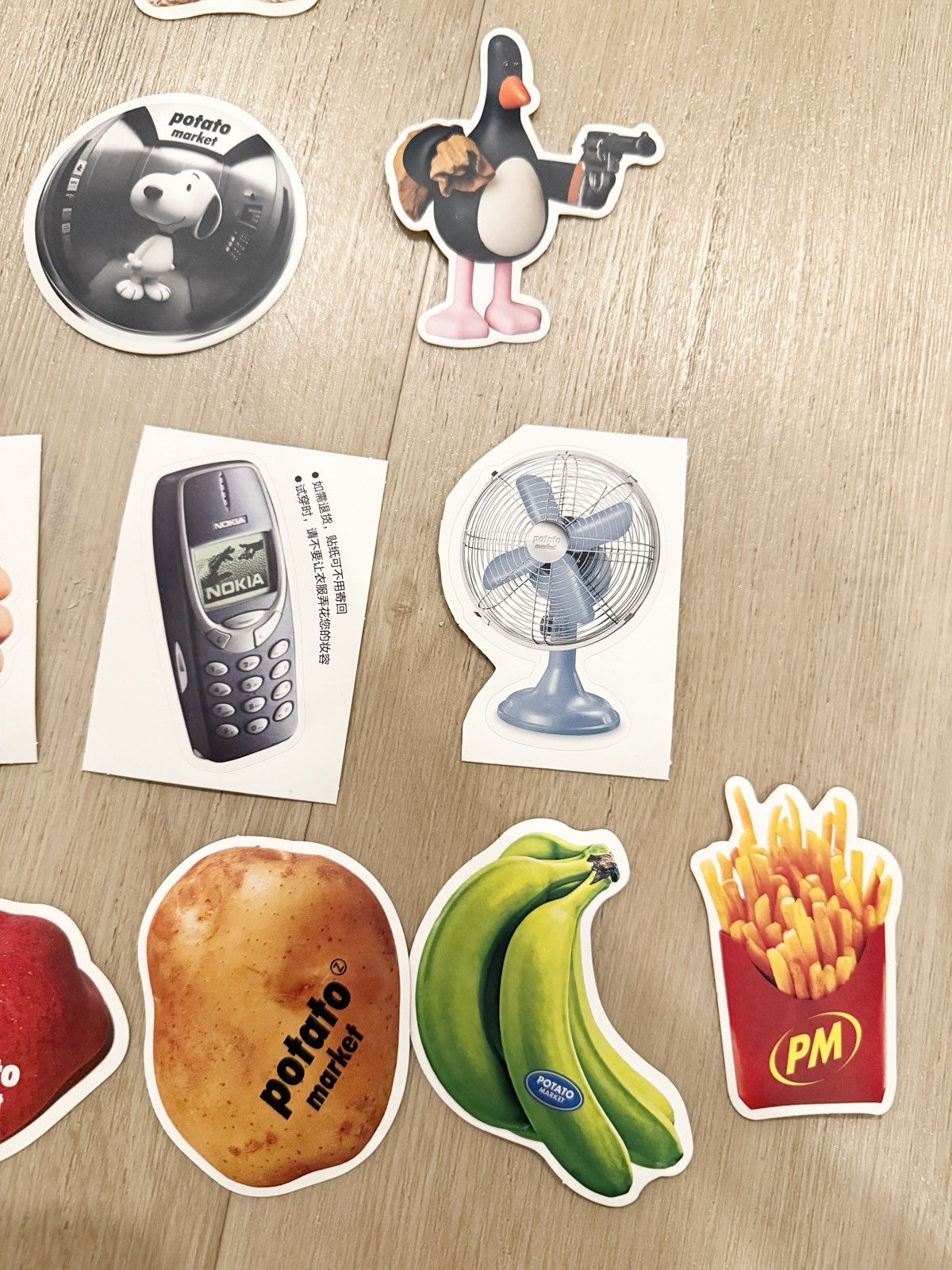 Other Jumbo Retro Stickers! 4 dollars each 🔥 Size ONE SIZE - 4 Thumbnail