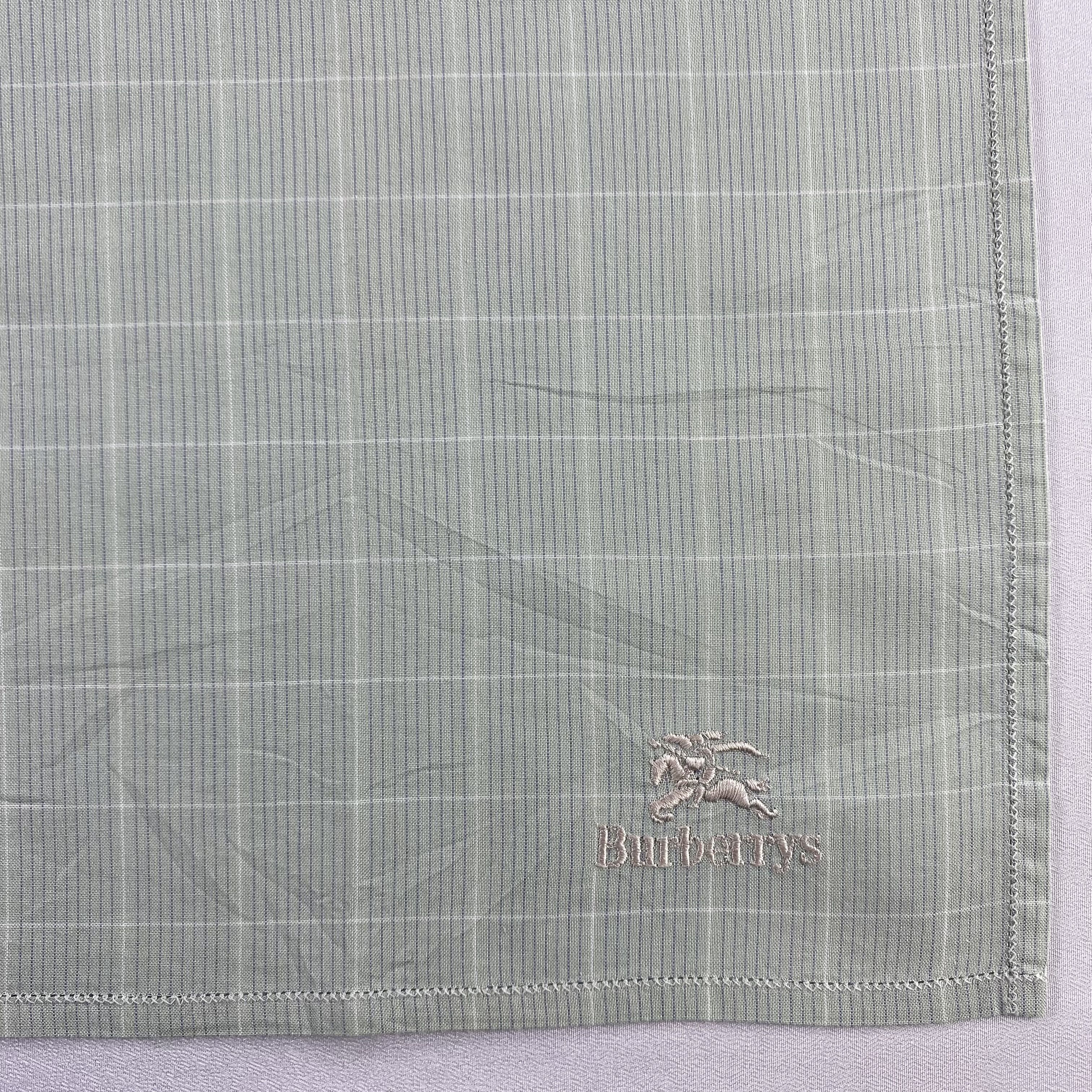 Burberry × Vintage Burberry Handkerchief / Neckerchief / Bandana-P1221 Size ONE SIZE - 3 Thumbnail