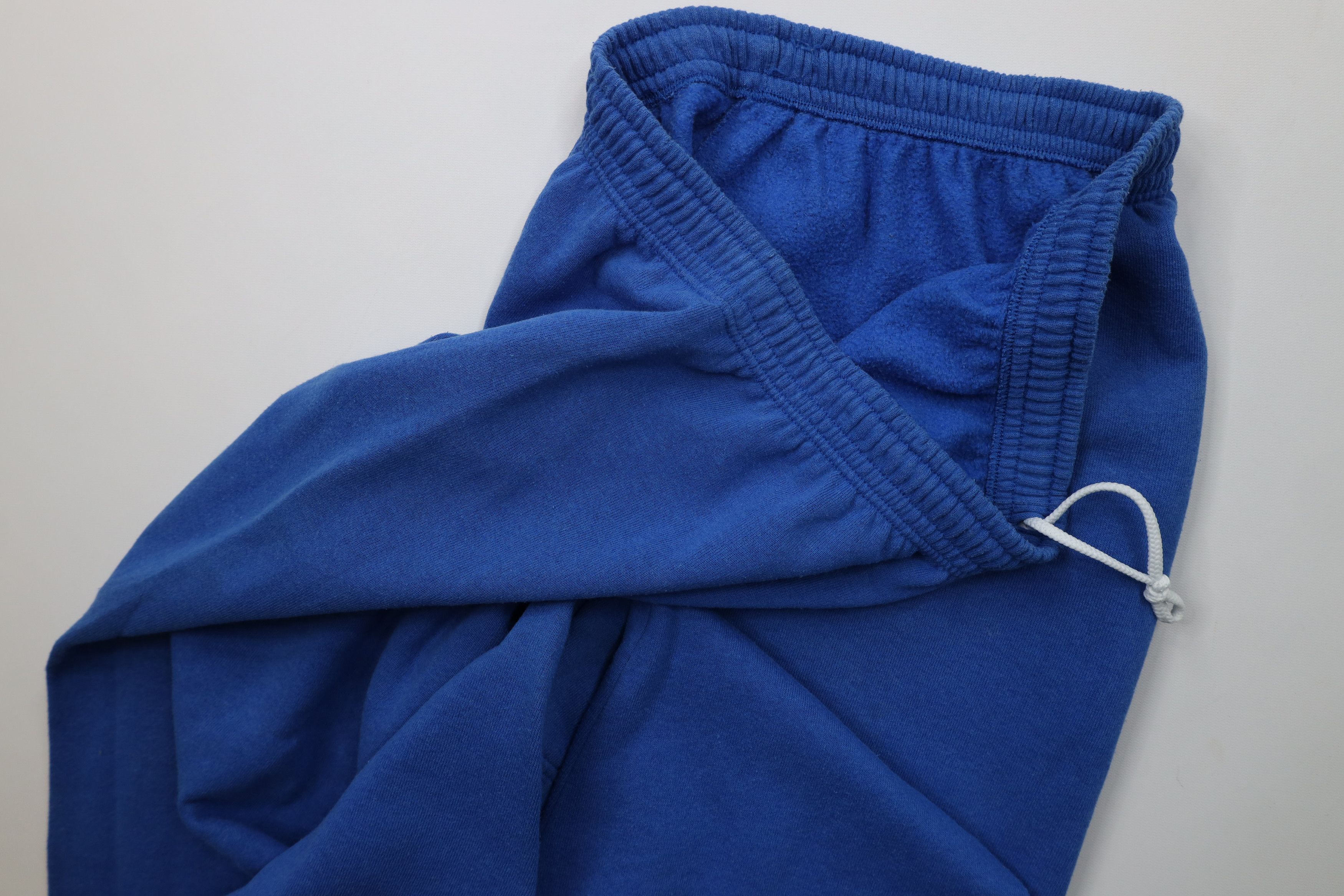 Vintage Vintage 90s Streetwear Sweatpants Joggers Royal Blue USA Size US 38 / EU 54 - 7 Thumbnail
