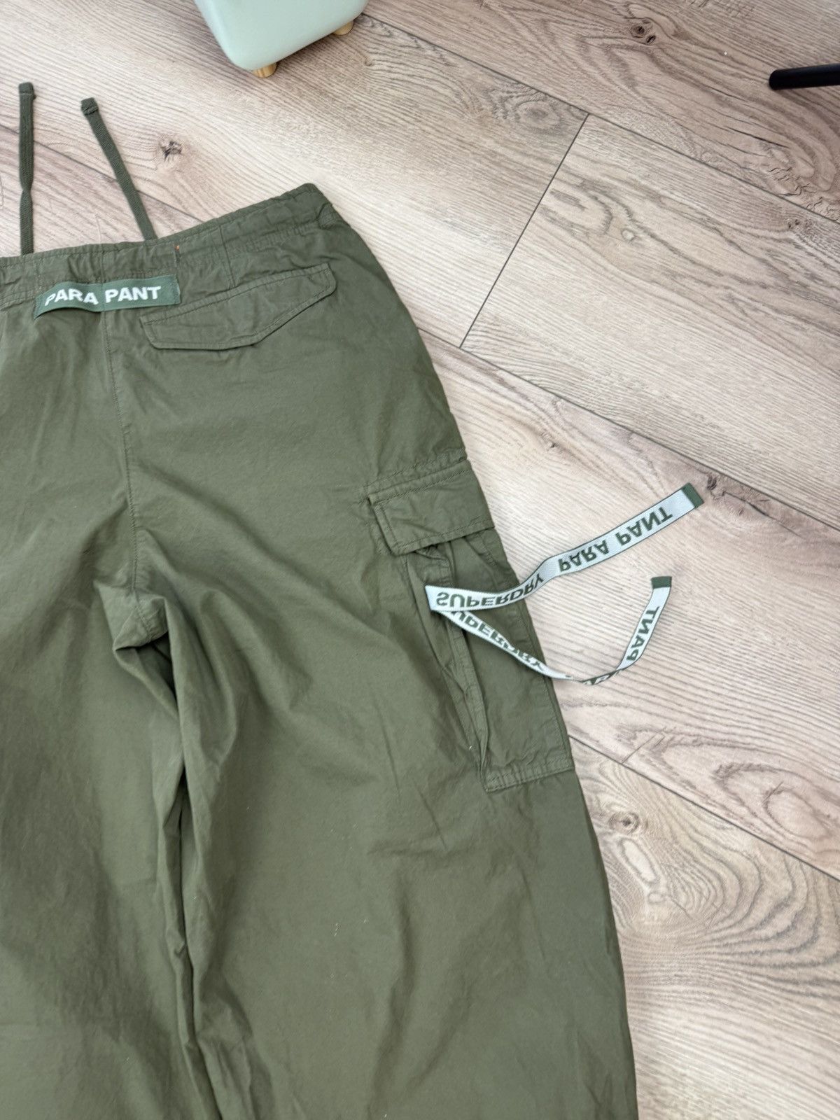 Japanese Brand × Superdry Japanese Cargo Parachute pants baggy Superdry Size US 31 - 10 Thumbnail