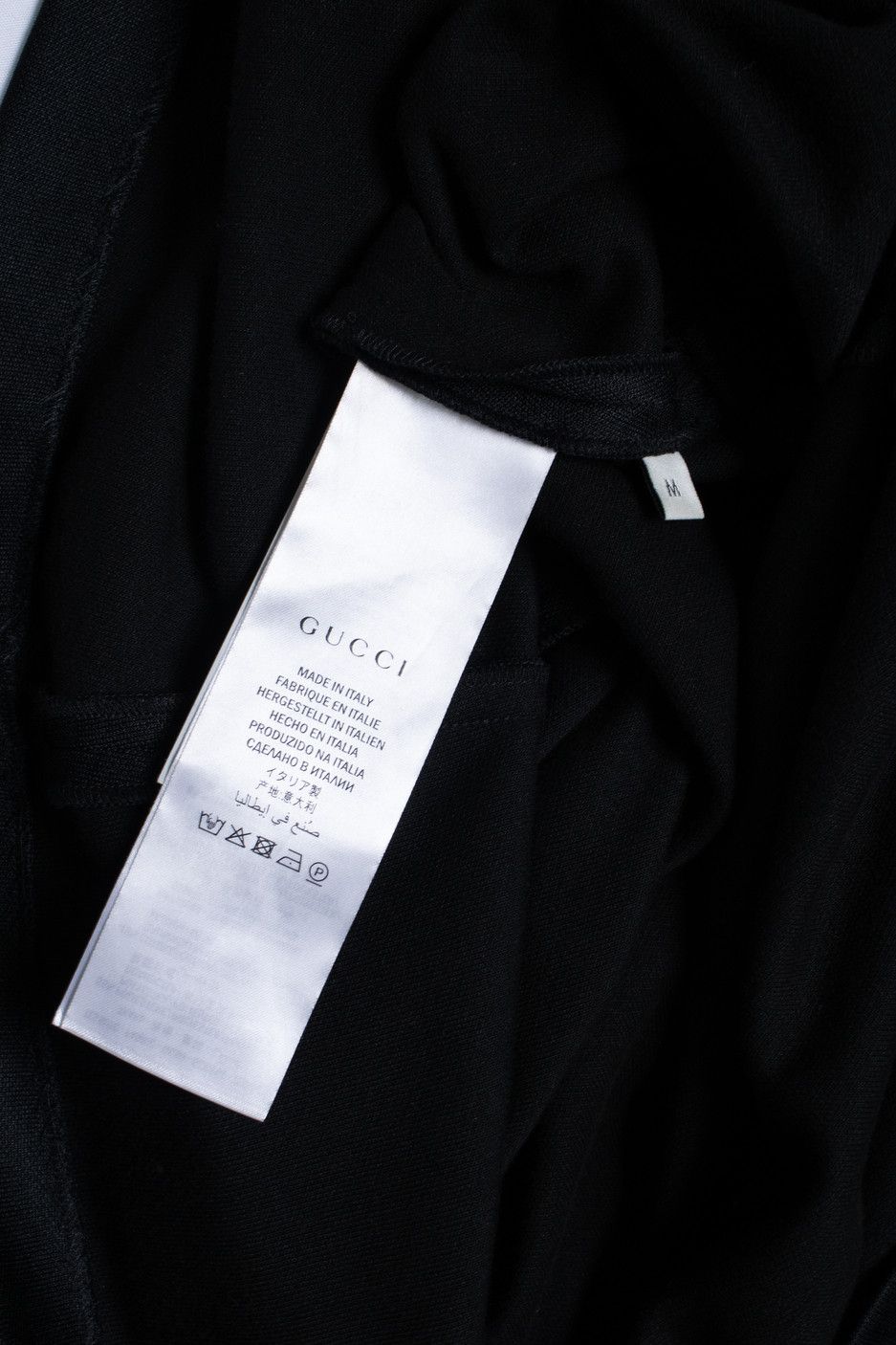 Gucci Gucci, black technical jersey floral turtle neck dress Size M / US 6-8 / IT 42-44 - 6 Thumbnail
