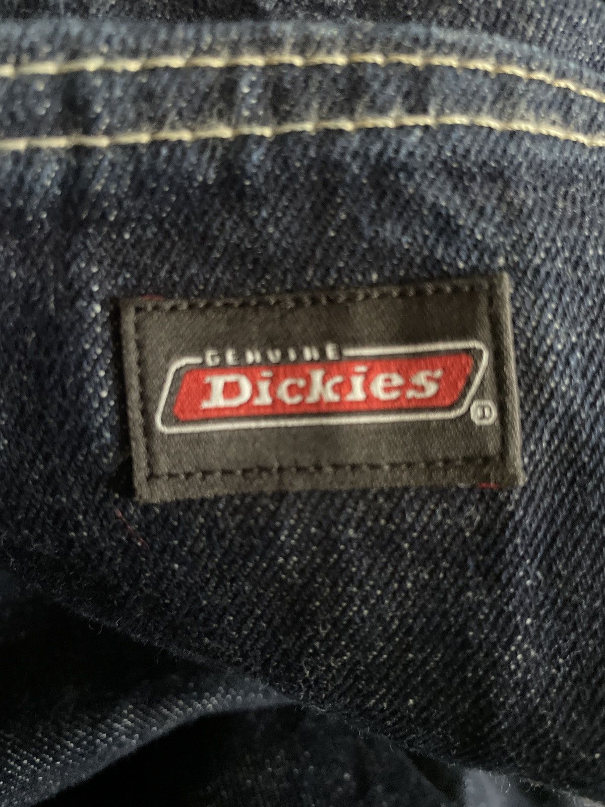 Dickies × Vintage Vintage Y2K Dickies Baggy Carpenter Denim Jorts Jean Shorts Size US 42 / EU 58 - 5 Thumbnail