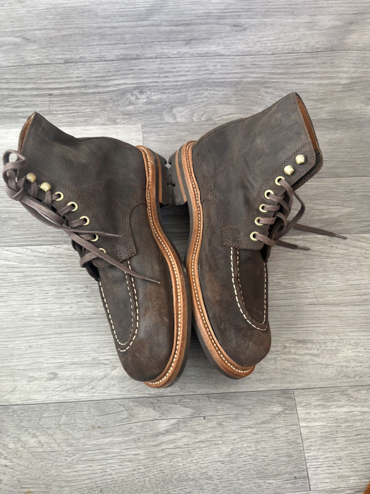 Grant Stone Grant stone brown leather suede boots like alden indy Size US 9.5 / EU 42-43 - 9 Thumbnail
