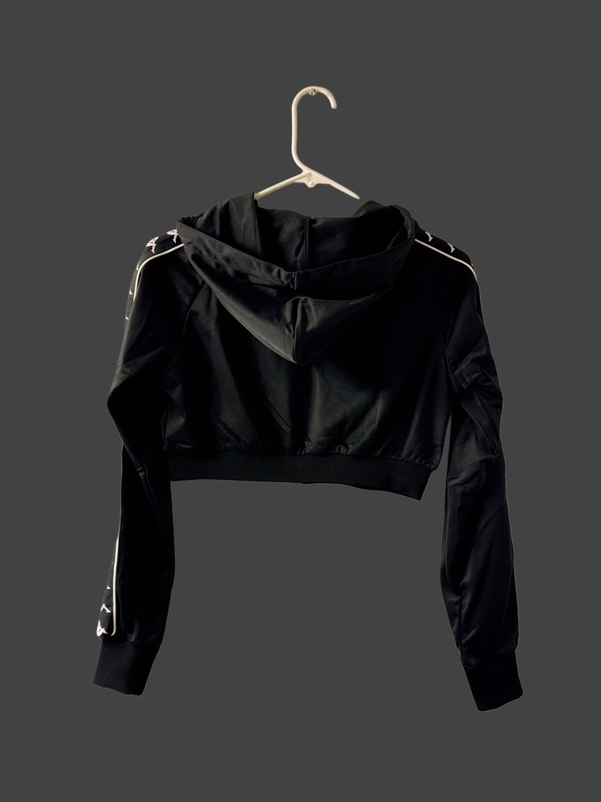 Kappa kappa black cropped jacket Size S / US 4 / IT 40 - 2 Thumbnail