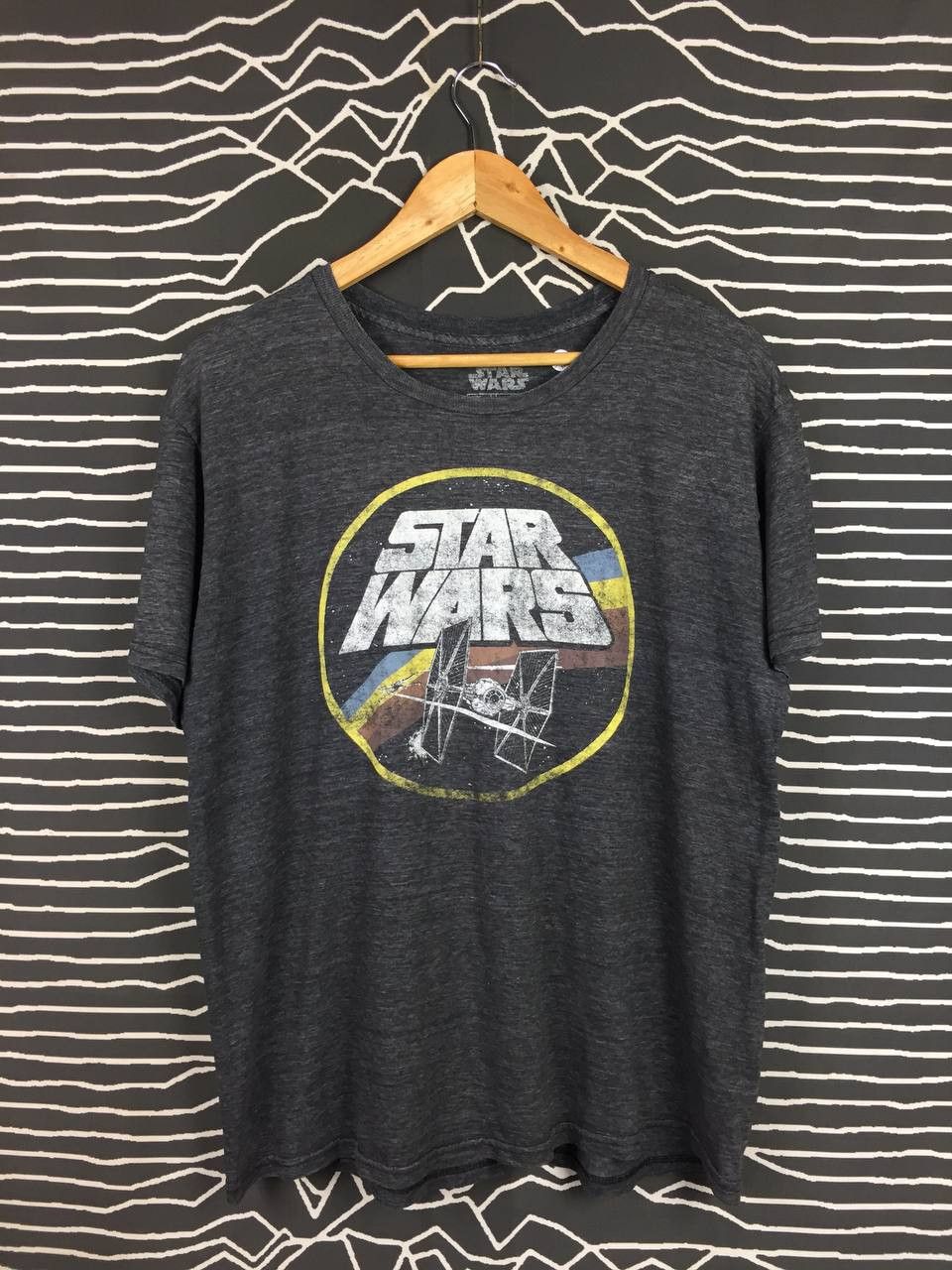 Star Wars × Vintage Star Wars Movie TIE Fighter Logo Triblend Tee Size US L / EU 52-54 / 3 - 2 Thumbnail