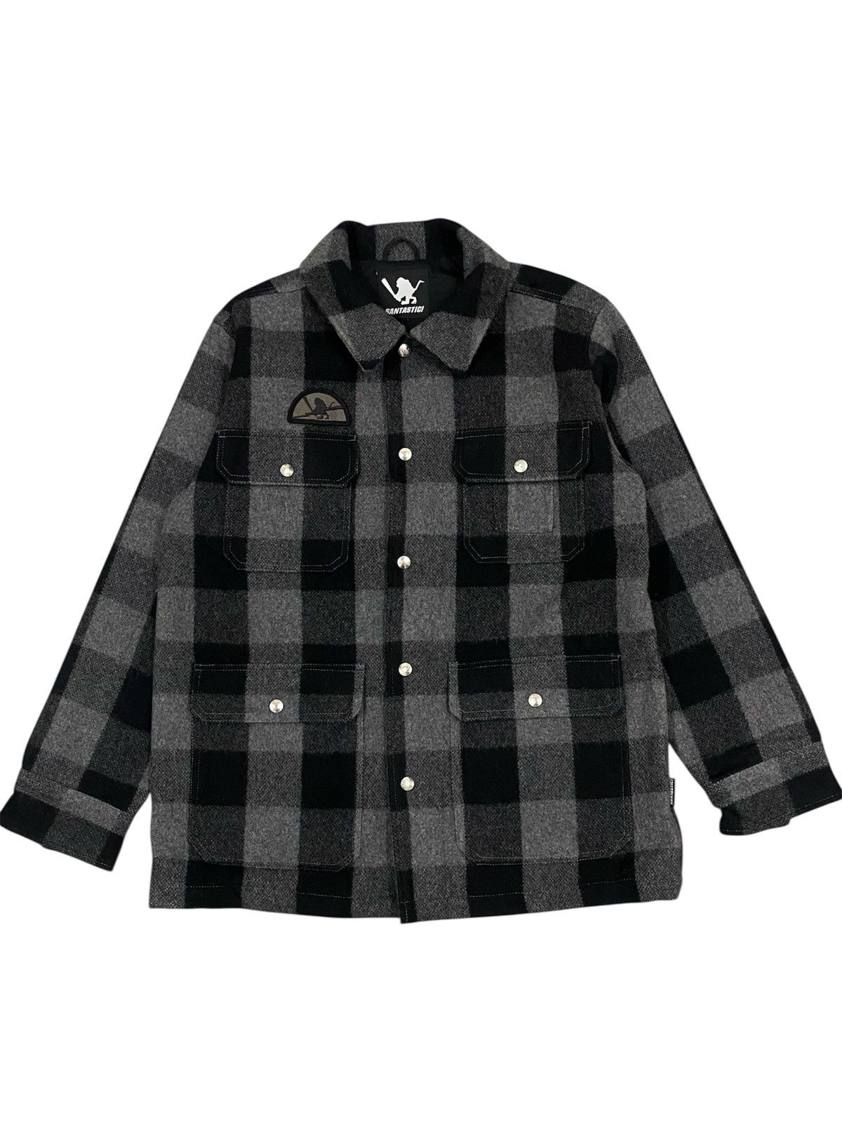 Filson Santastic Heavy Wool Mackinaw Style Jacket Plaid Size US XL / EU 56 / 4 - 4 Thumbnail