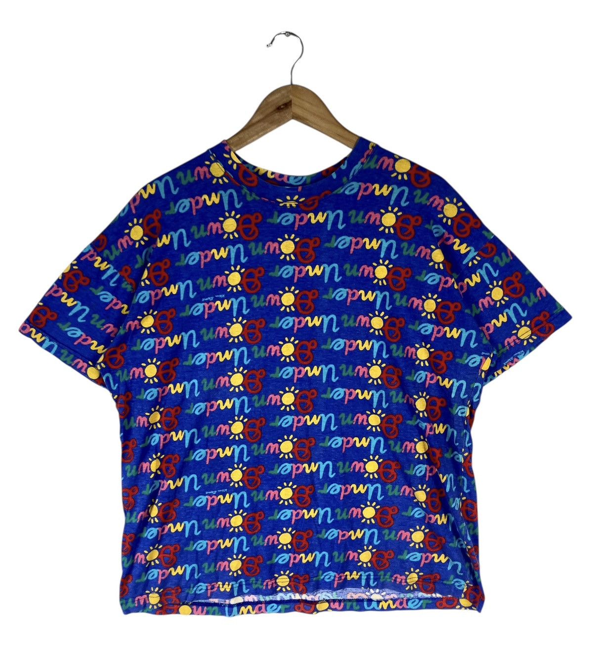 Vintage Vintage Pop Art Ken Done Australia Under Down Fullprint Tee Size US M / EU 48-50 / 2 - 2 Thumbnail