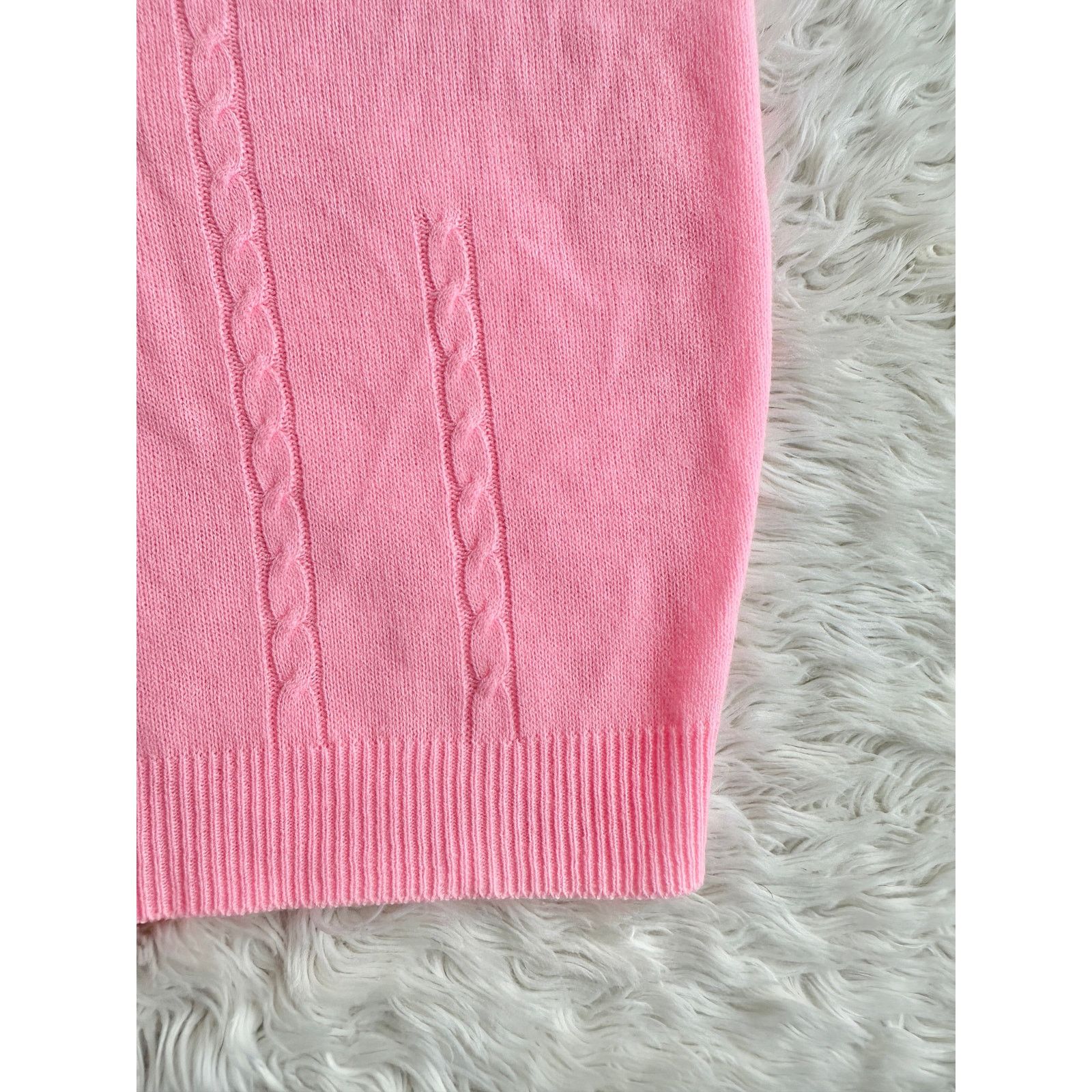 Vintage Vintage 70's Pink Acrylic Sleeveless Sweater Size S / US 4 / IT 40 - 5 Thumbnail