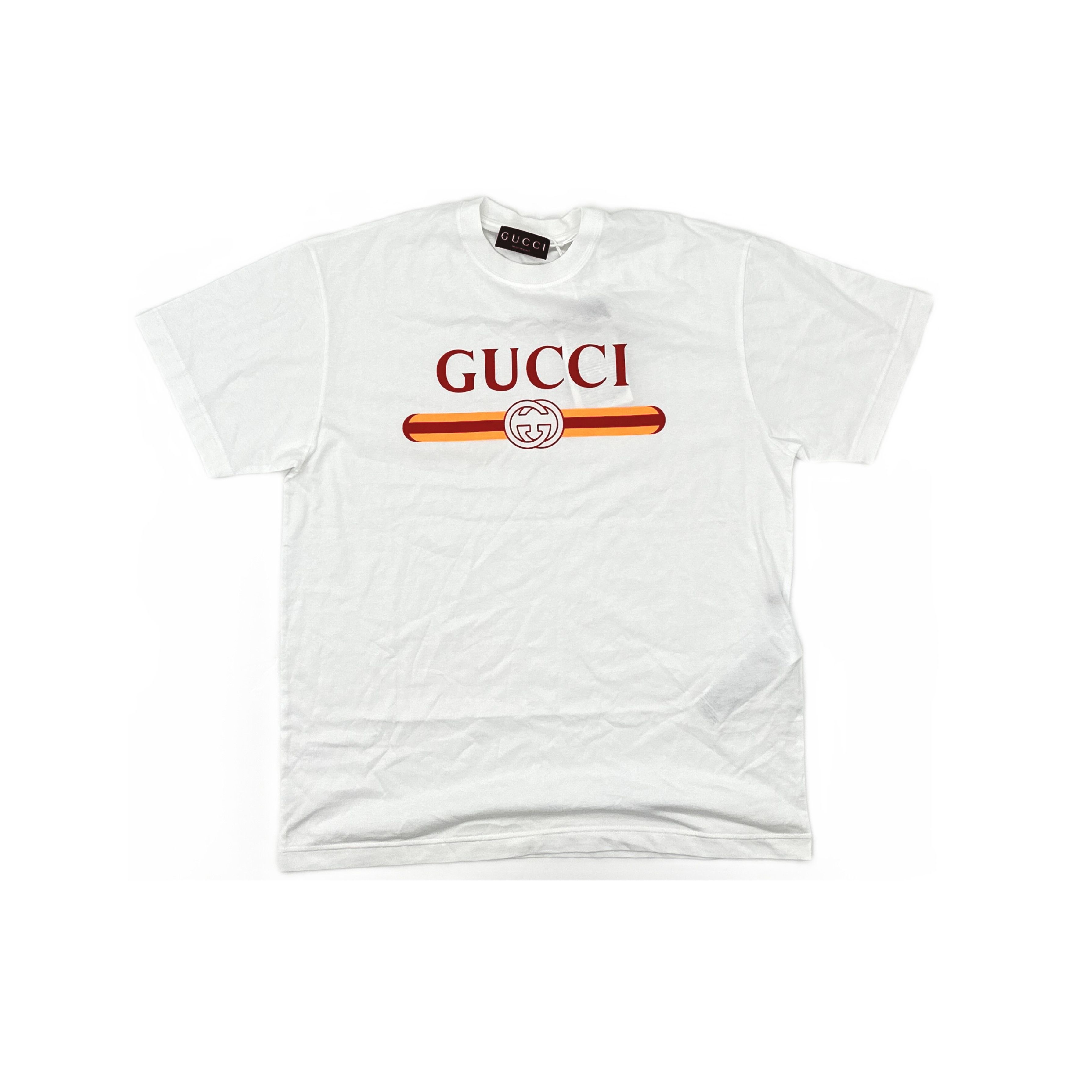 Gucci Gucci Logo T-Shirt Size M Size US M / EU 48-50 / 2 - 1 Thumbnail