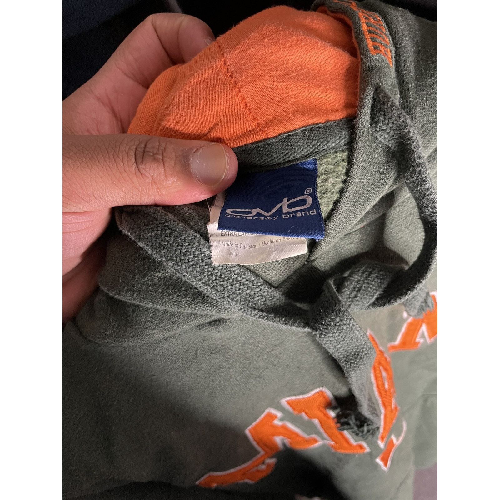 Stadium Goods Size XL- Vintage Old Varsity Brand Miami Hurricanes Hoodie Size US XL / EU 56 / 4 - 3 Thumbnail