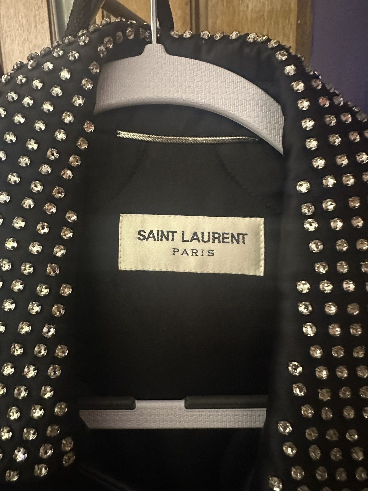 Saint Laurent Paris Black Jacket in good condition Size US S / EU 44-46 / 1 - 2 Thumbnail