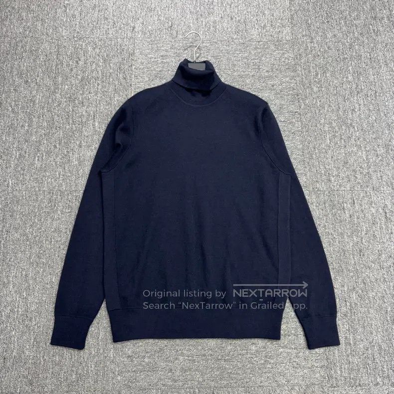 Loro Piana Loro Piana Notched collar cashmere knit sweater Size US M / EU 48-50 / 2 - 1 Thumbnail