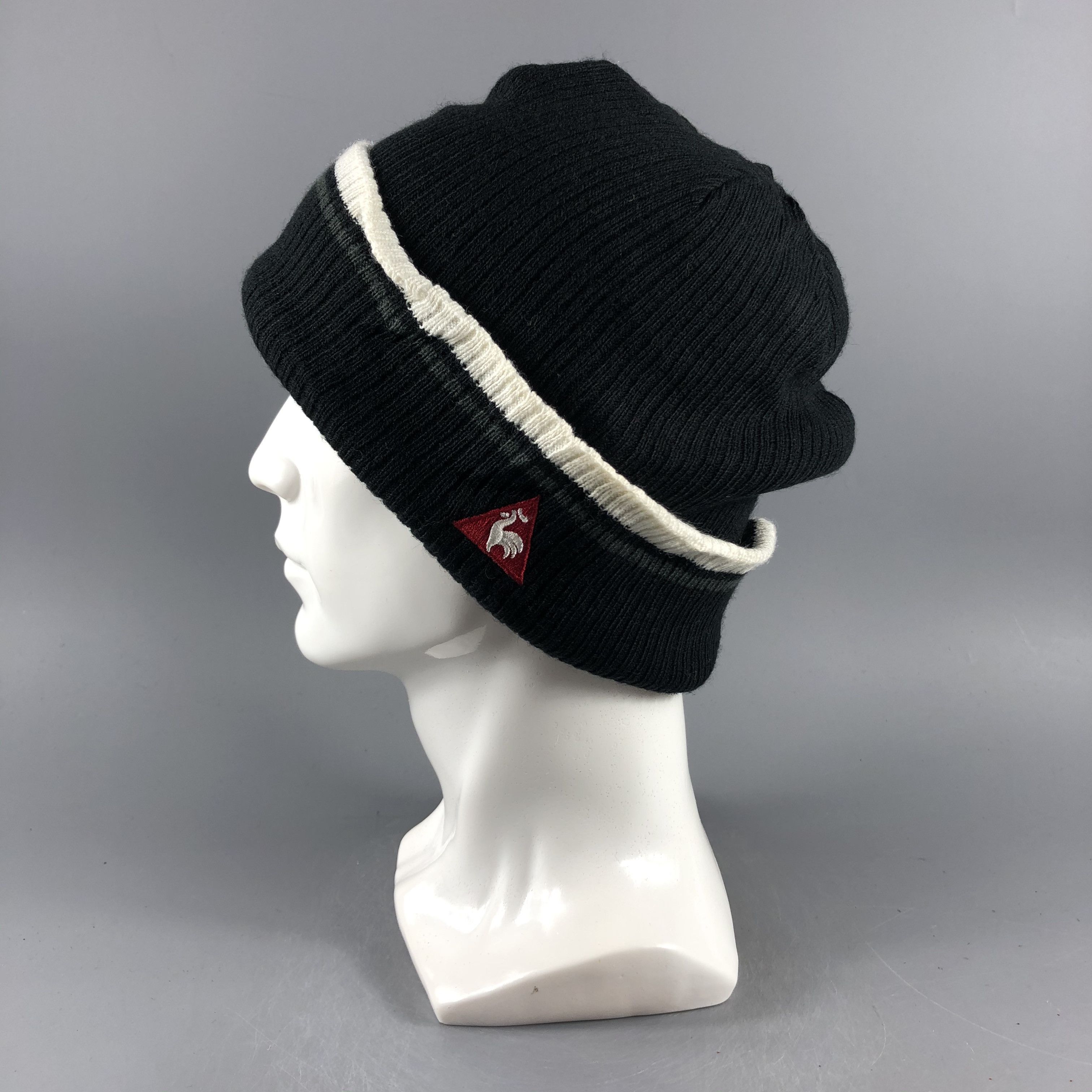 Le Coq Sportif × Vintage Le Coq Sportif Beanie Snow Hat Snow Cap -D344 Size ONE SIZE - 1 Thumbnail