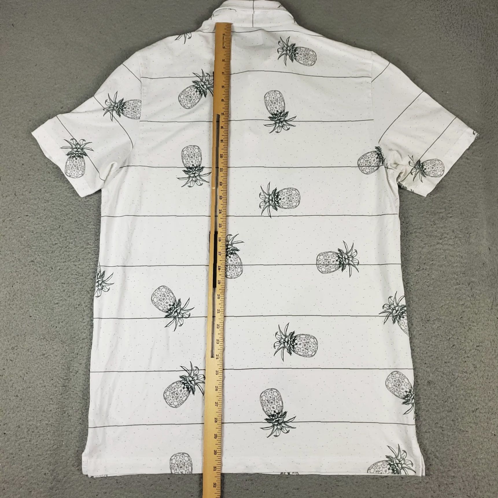 TravisMathew Travis Mathew Polo Shirt Mens L White Pineapple Fort Lauderdale Golf Shirt Size US L / EU 52-54 / 3 - 4 Thumbnail