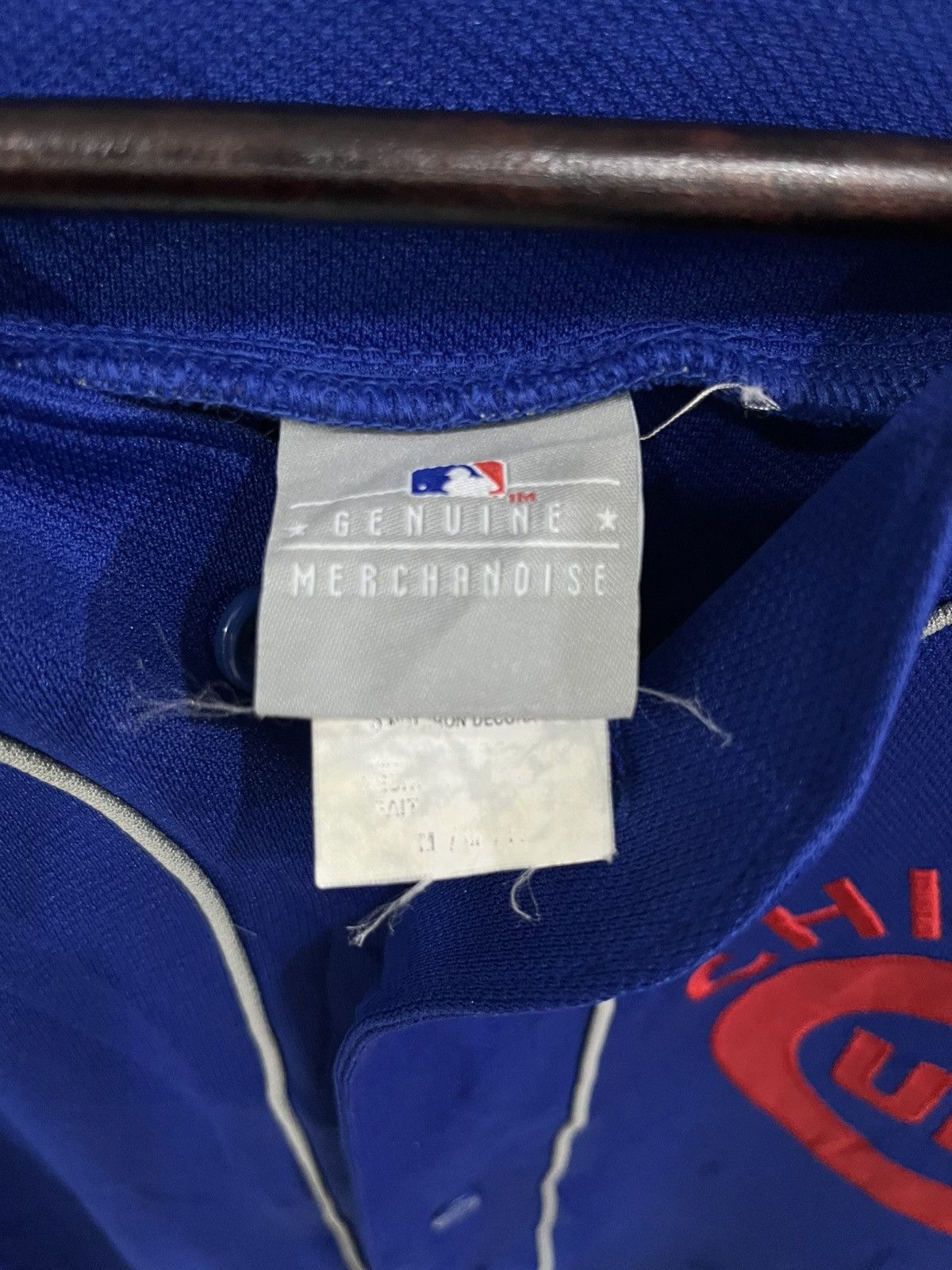 MLB × Vintage Majestic MLB Chicago Cubs Jersey Size US L / EU 52-54 / 3 - 3 Thumbnail