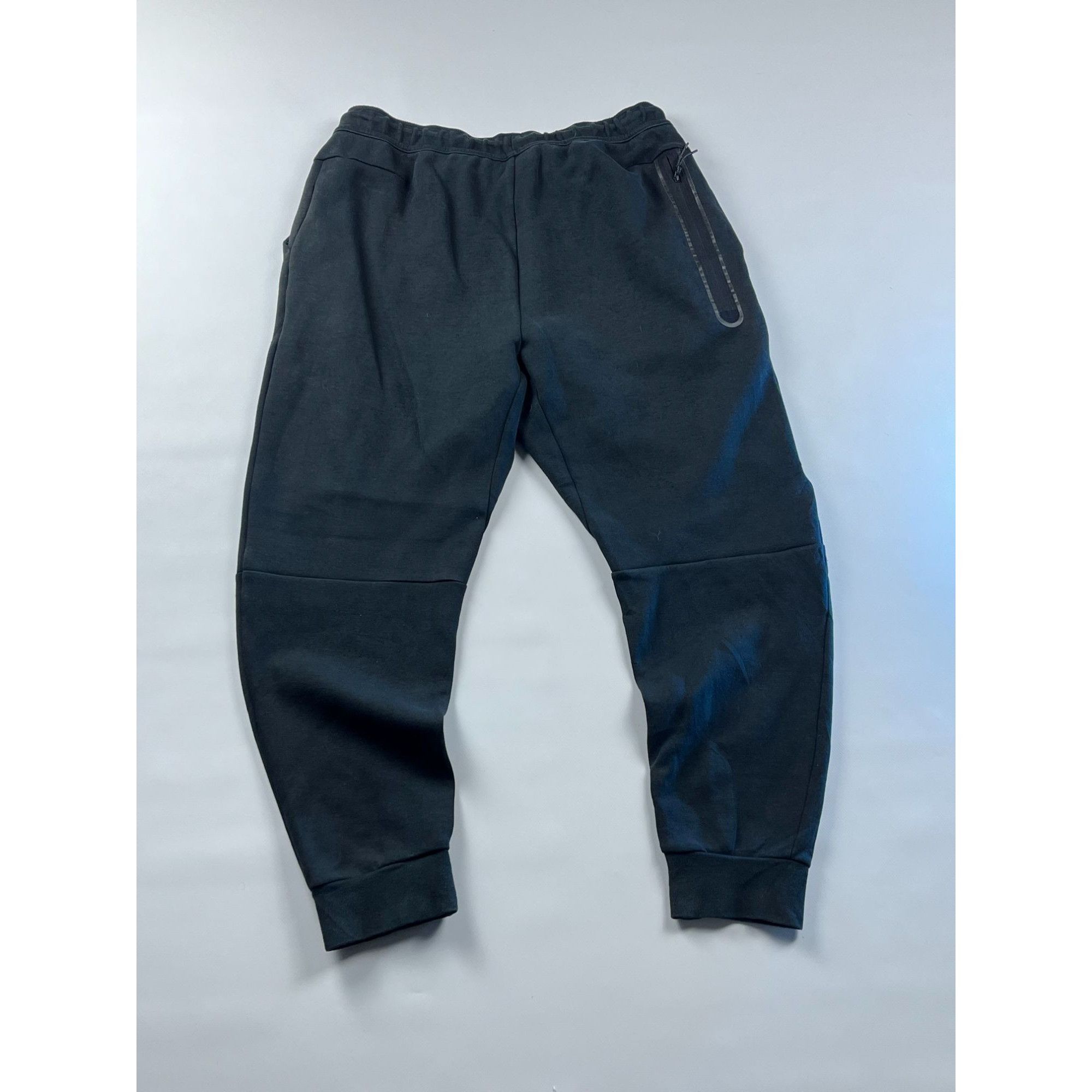 Nike Nike Mens Black Tech Fleece Joggers XL With Drawstring Waist Size US 34 / EU 50 - 7 Thumbnail
