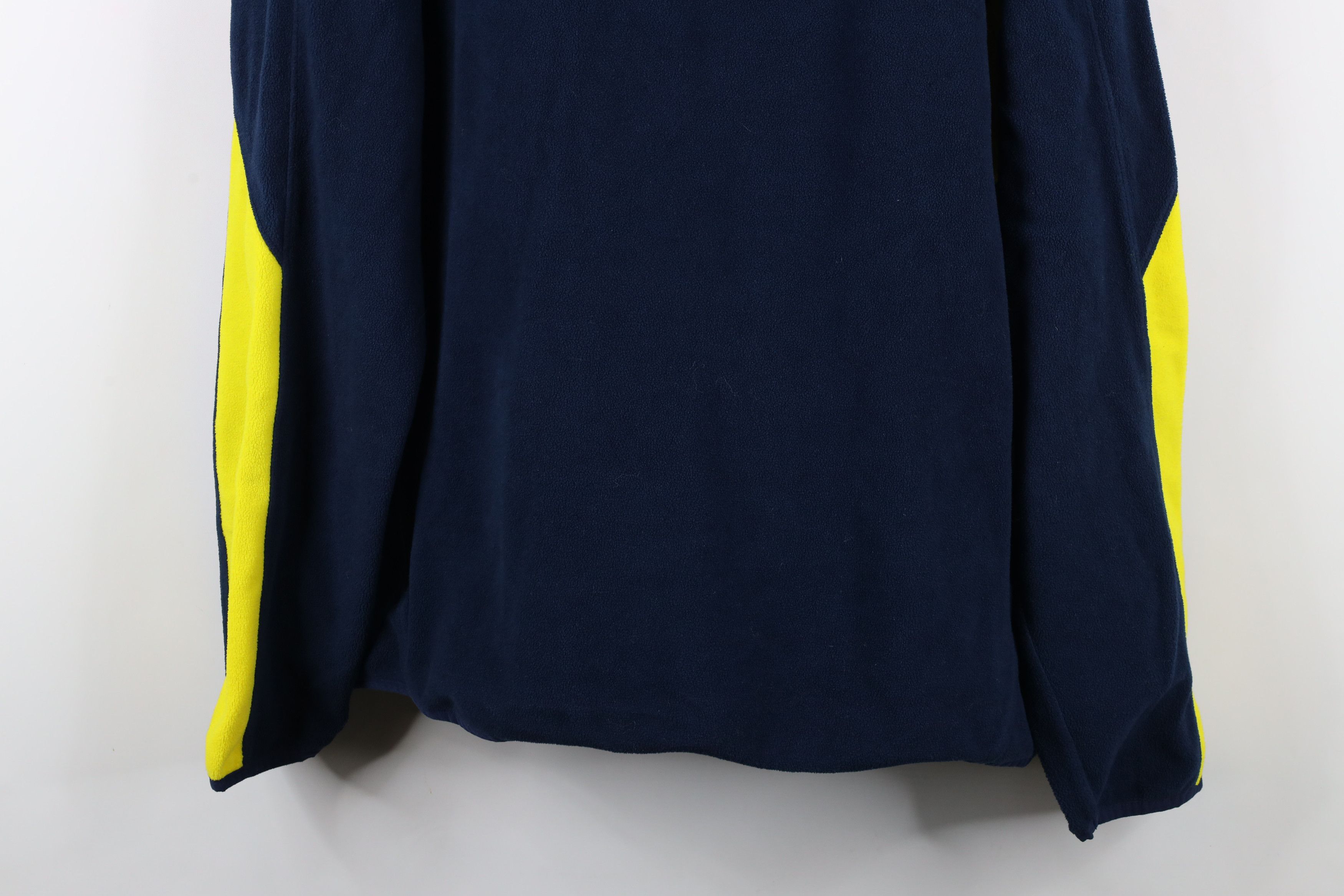 Adidas × Vintage Adidas University of Michigan Football Fleece Sweater Blue Size US XL / EU 56 / 4 - 3 Thumbnail