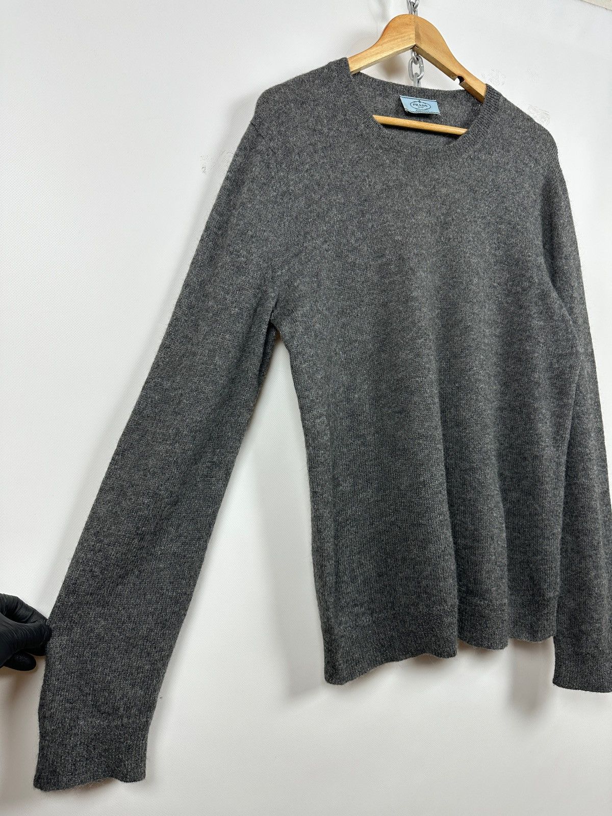 Prada Prada Gray Alpaca Wool Sweater Size US L / EU 52-54 / 3 - 10 Thumbnail