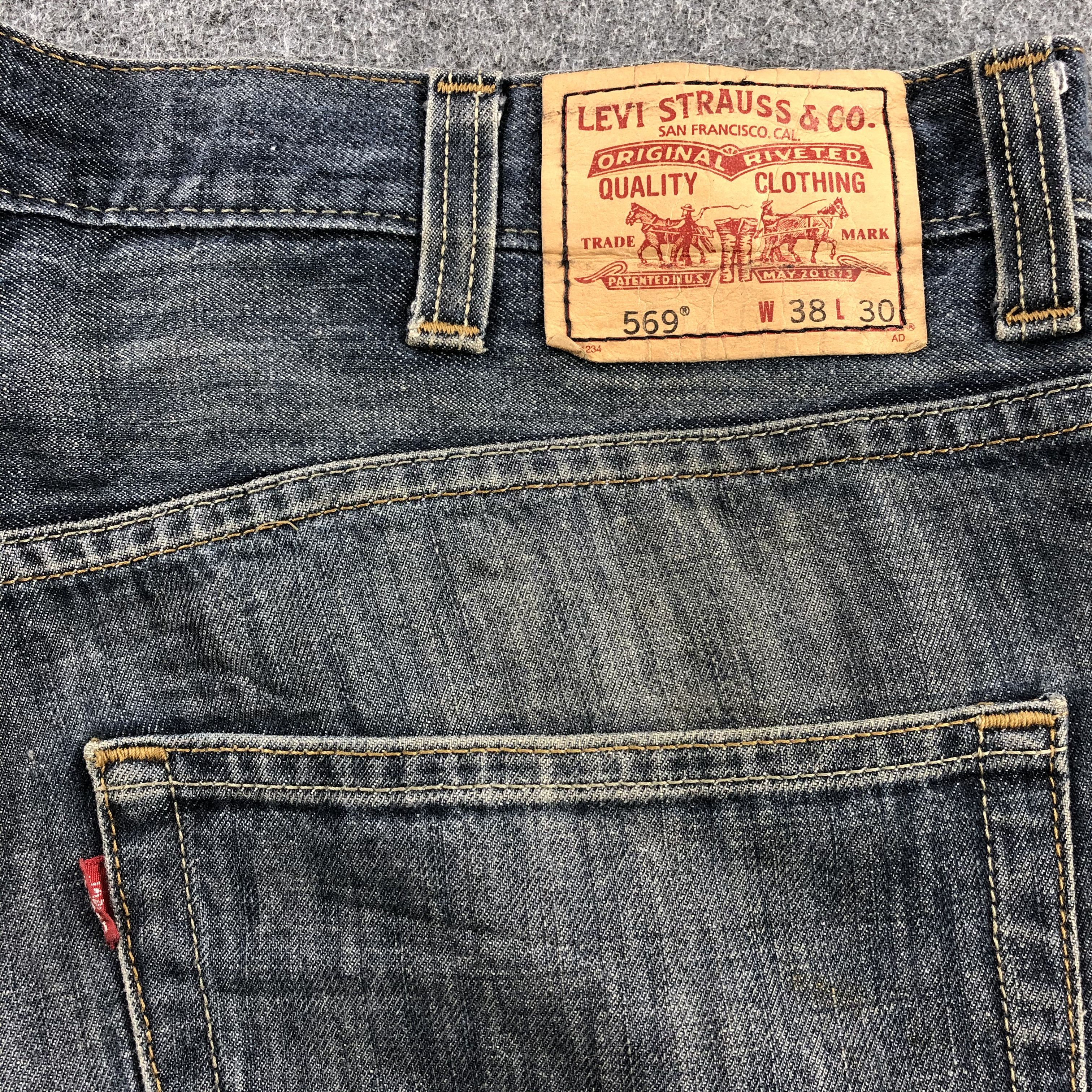 Levi's Vintage Rusty Levis 569 Jeans-J937 Size US 39 - 5 Thumbnail