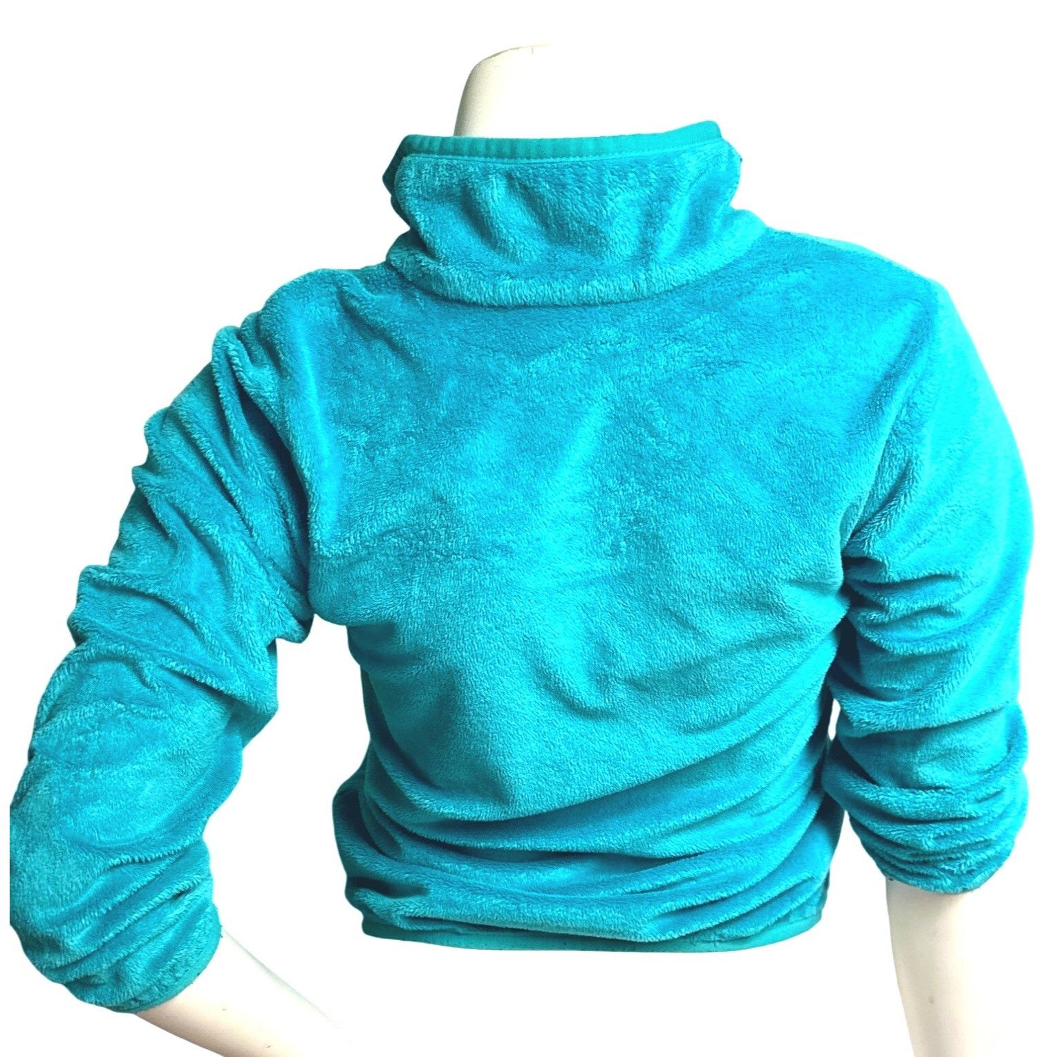 Columbia Columbia Juniors Womens Fleece Jacket Size S Full Zip Turquo Size S / US 4 / IT 40 - 3 Thumbnail